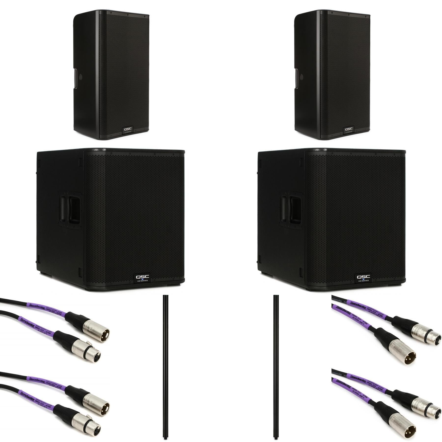 Qsc best sale speaker system