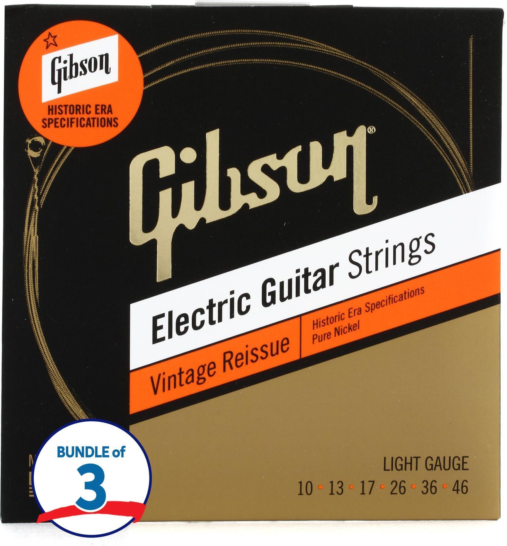 Gibson Accessories Vintage Reissue Electric Guitar Strings