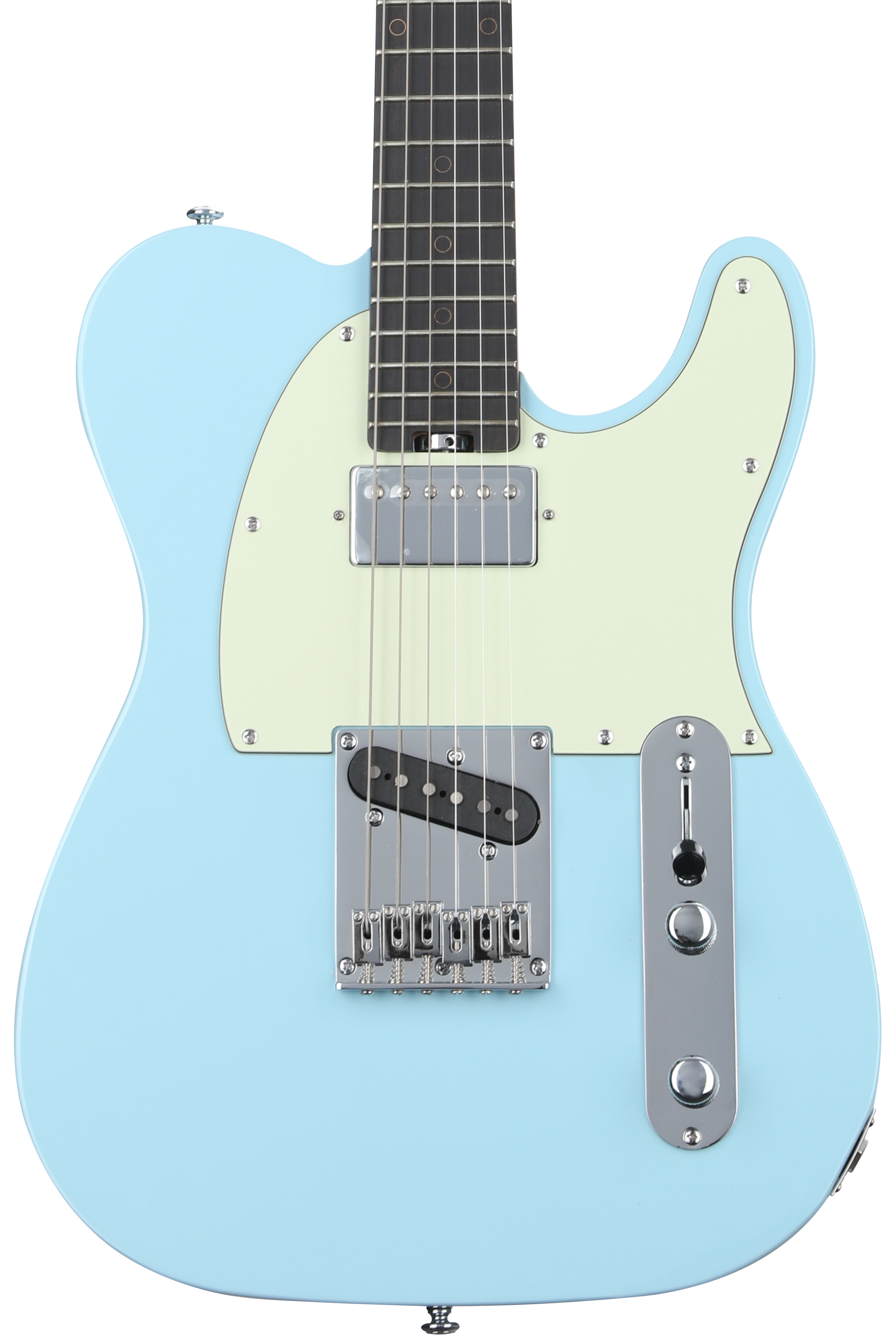 SchecterNickJohnstonSignaturePTElectricGuitar-AtomicFrost