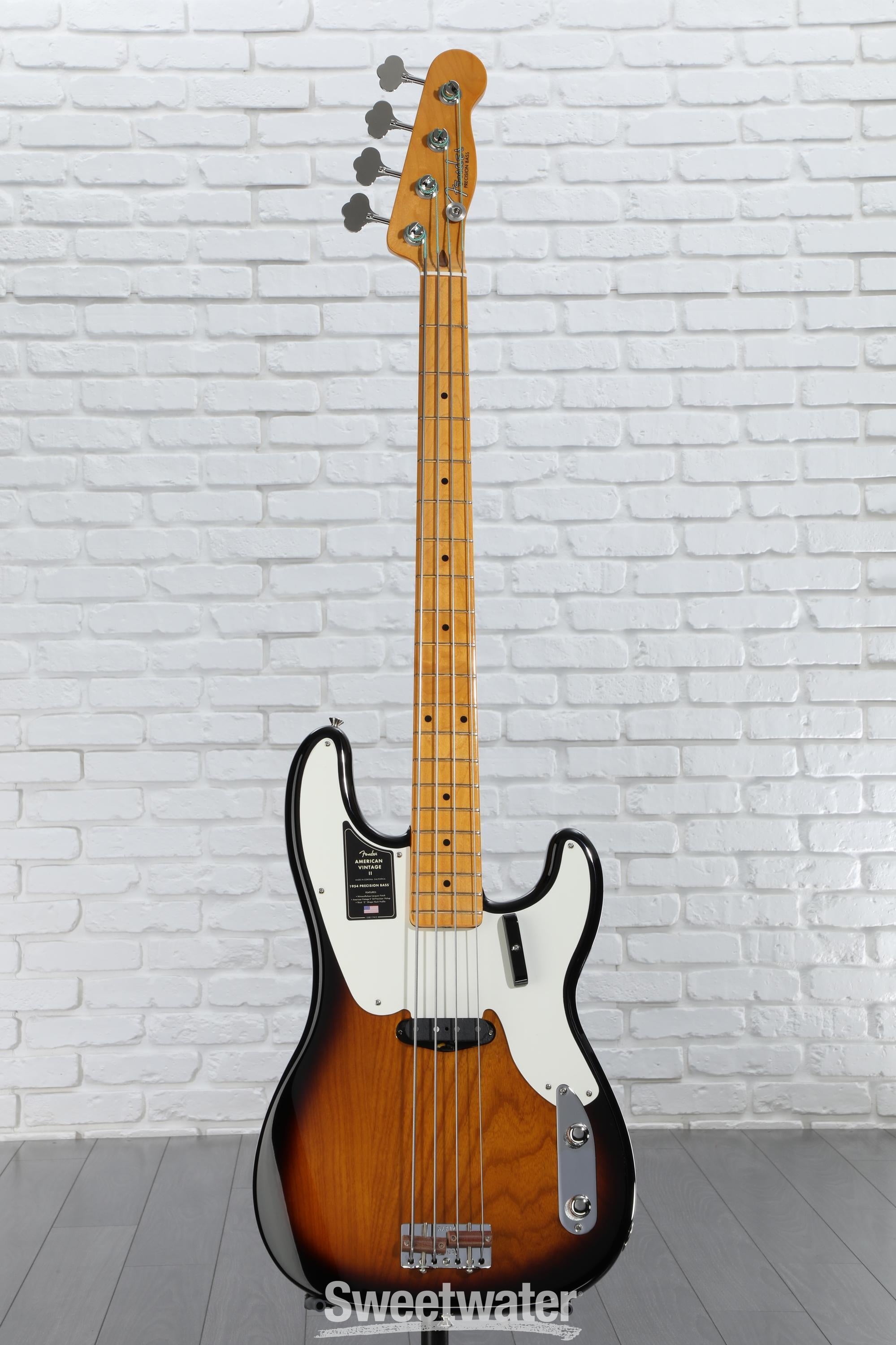 ベース Fender American Vintage Precision Bass Fender American Vintage II 1954 Precision Bass - 2-tone