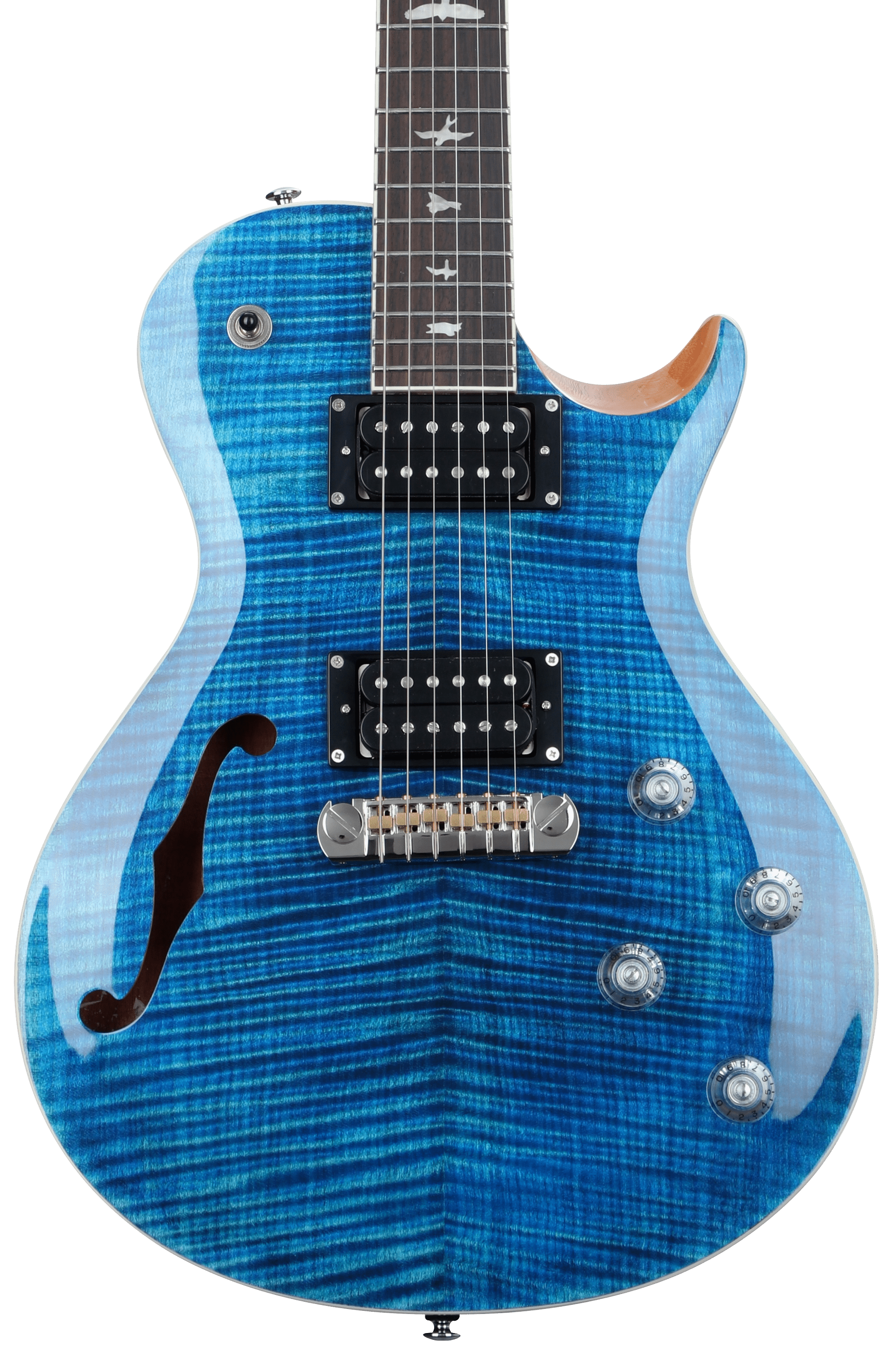 PRS SE Zach Myers 594 Semi-hollow Electric Guitar - Myers Blue