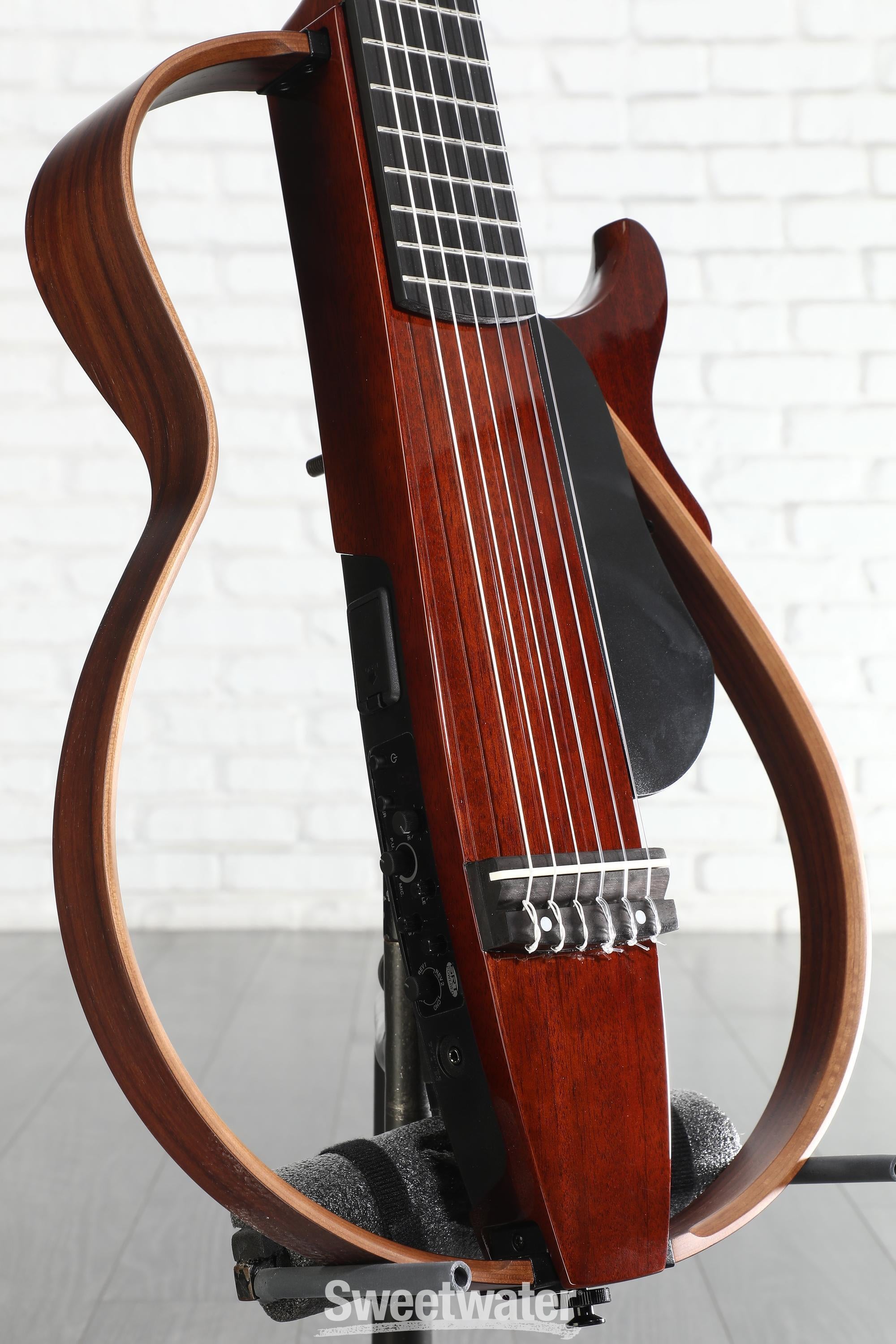 Yamaha SLG200NW Silent Nylon-String Wide-Neck Guitar - Natural