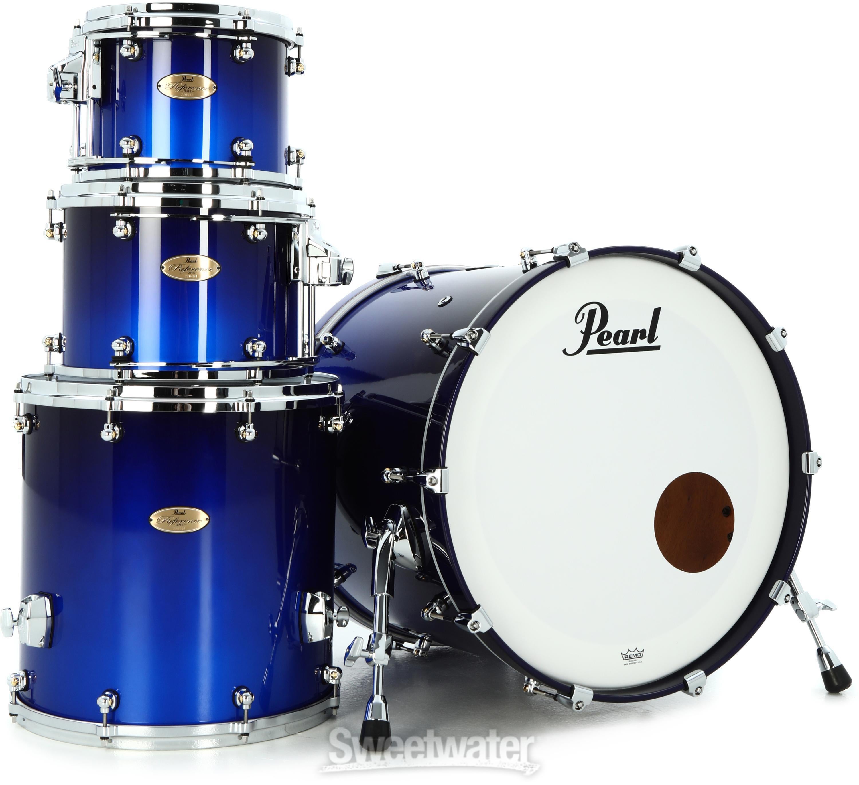 Pearl Reference One 4-piece Shell Pack - Kobalt Blue Fade Metallic
