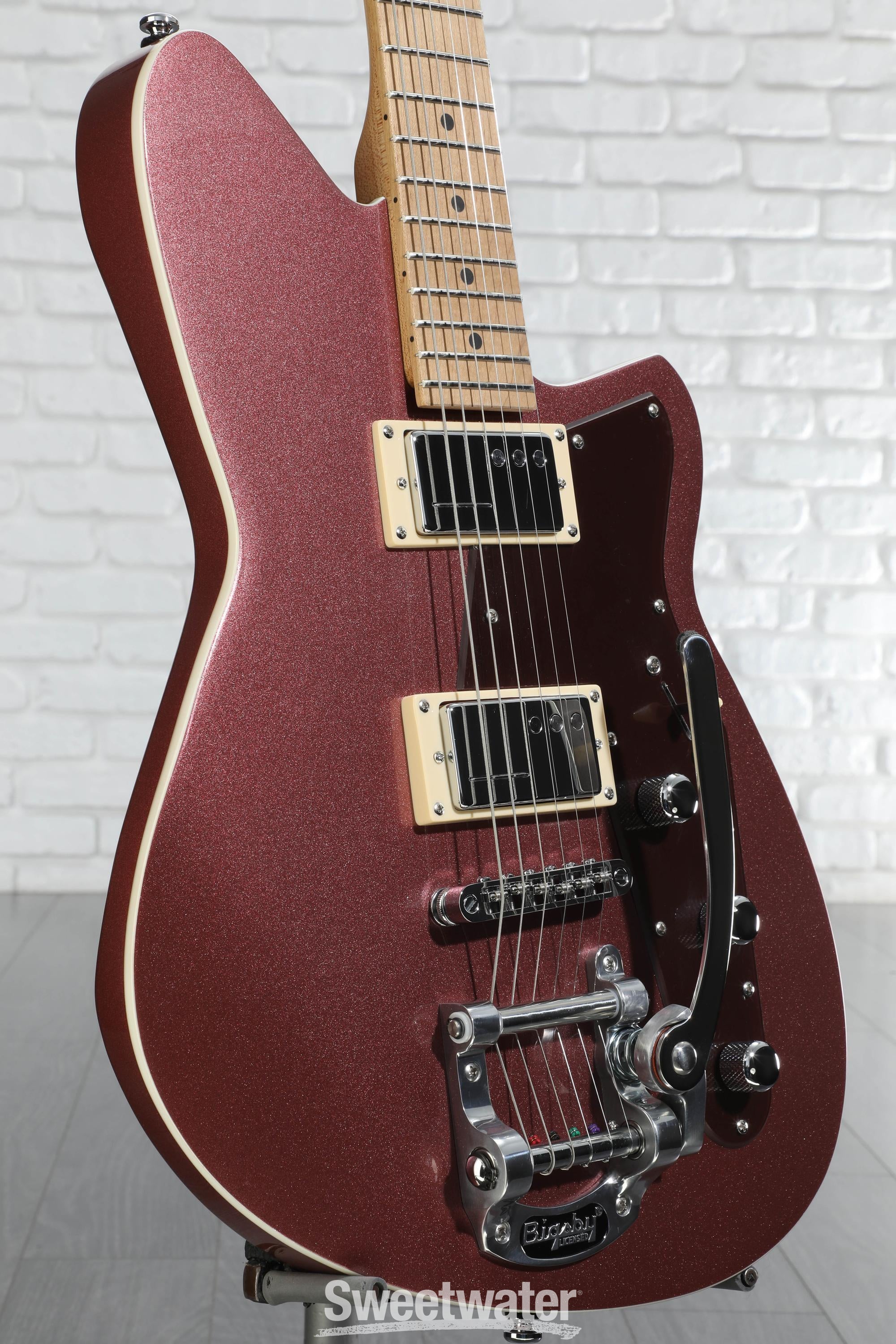 Photo of Reverend Jetstream HC Electric Guitar - Mulberry Mist, Maple Fingerboard