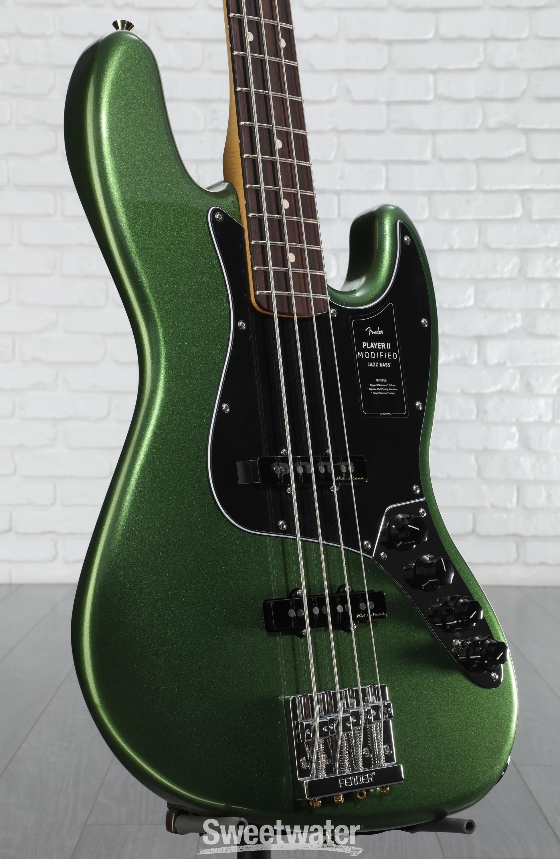Fender Player II Modified Active Jazz Bass - Harvest Green