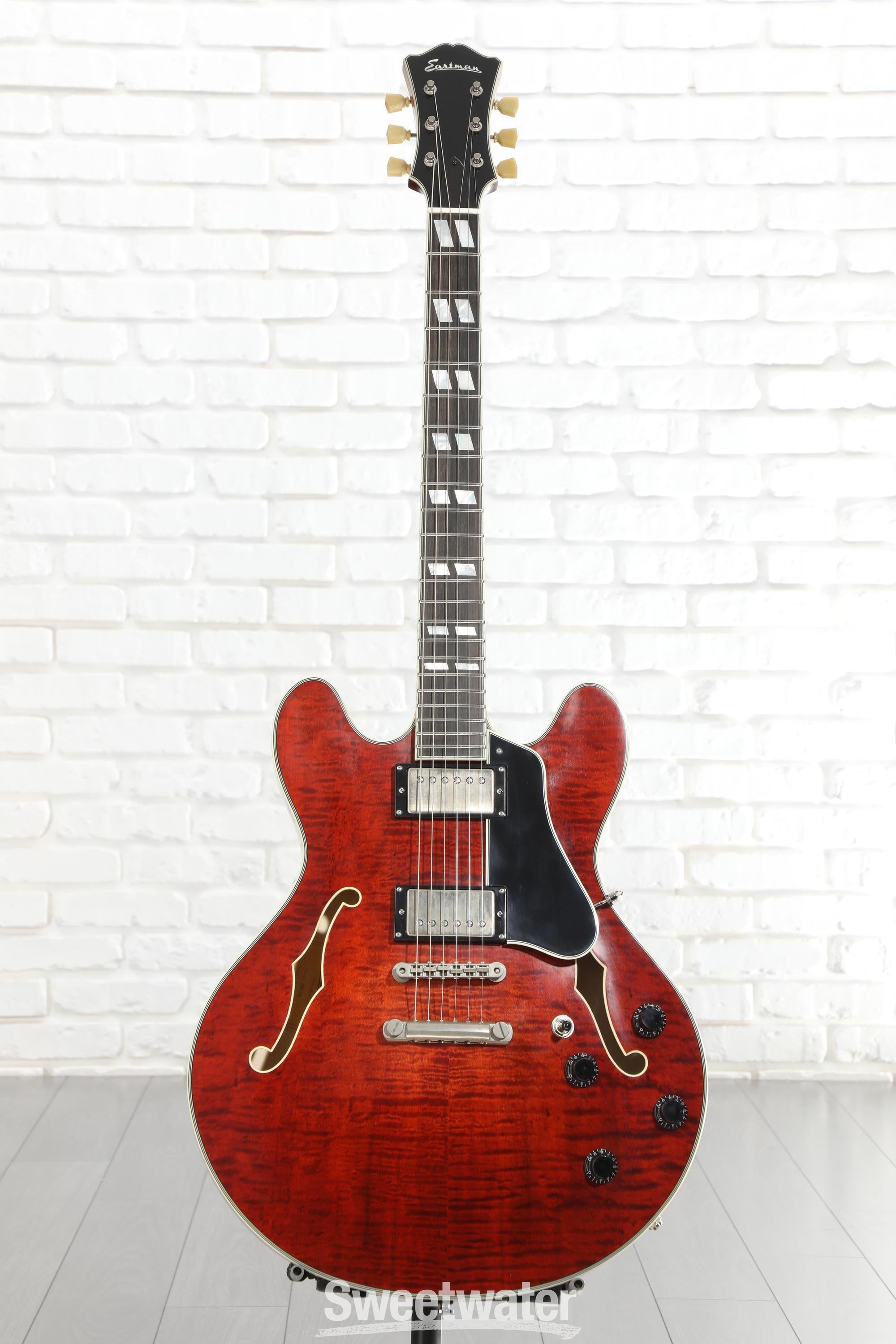 Eastman Guitars T59/TV Thinline Semi-hollowbody Electric Guitar