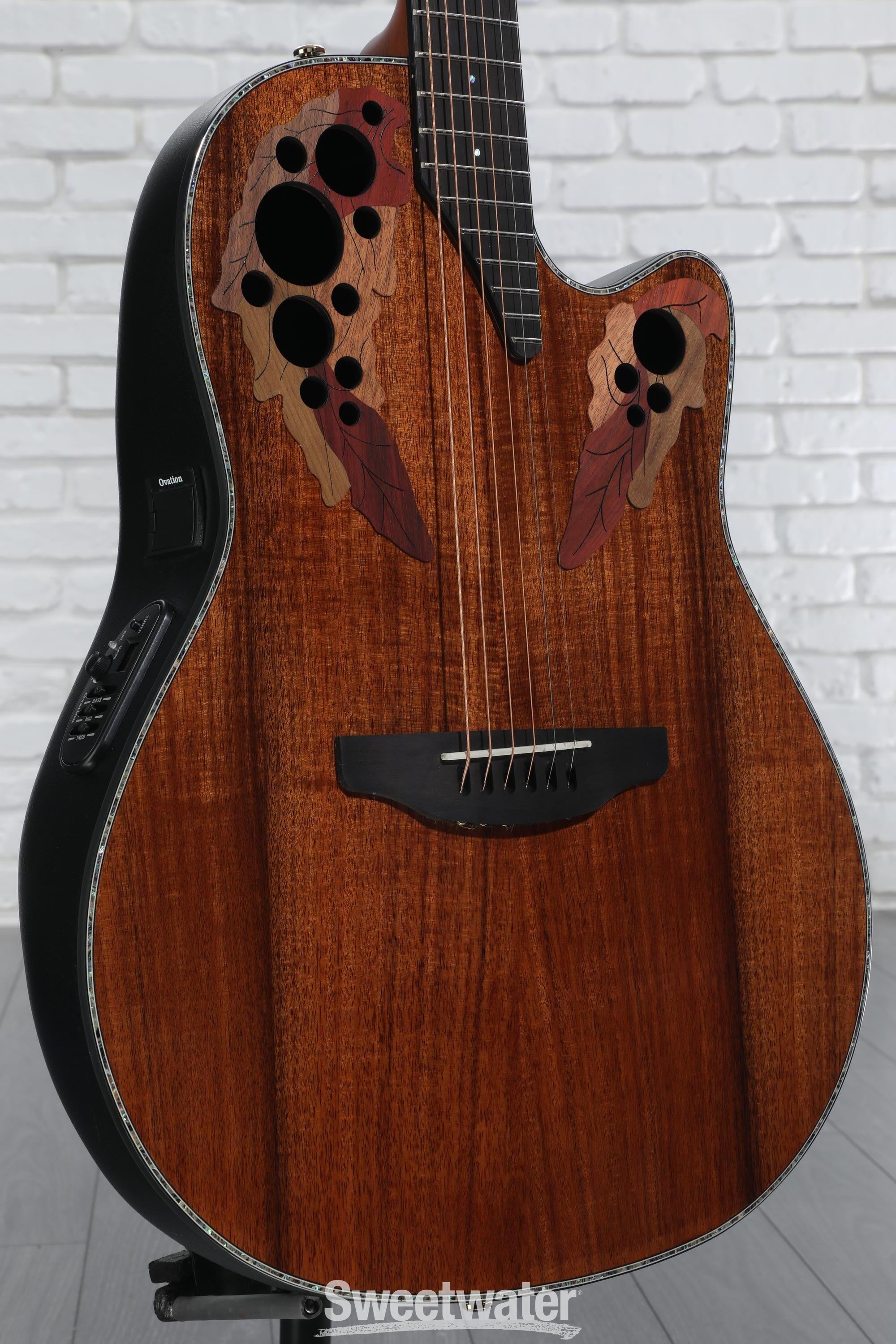 ギター ovation ce44p fkoa Ovation Celebrity Elite Plus CE44P-FKOA Mid-Depth Acoustic