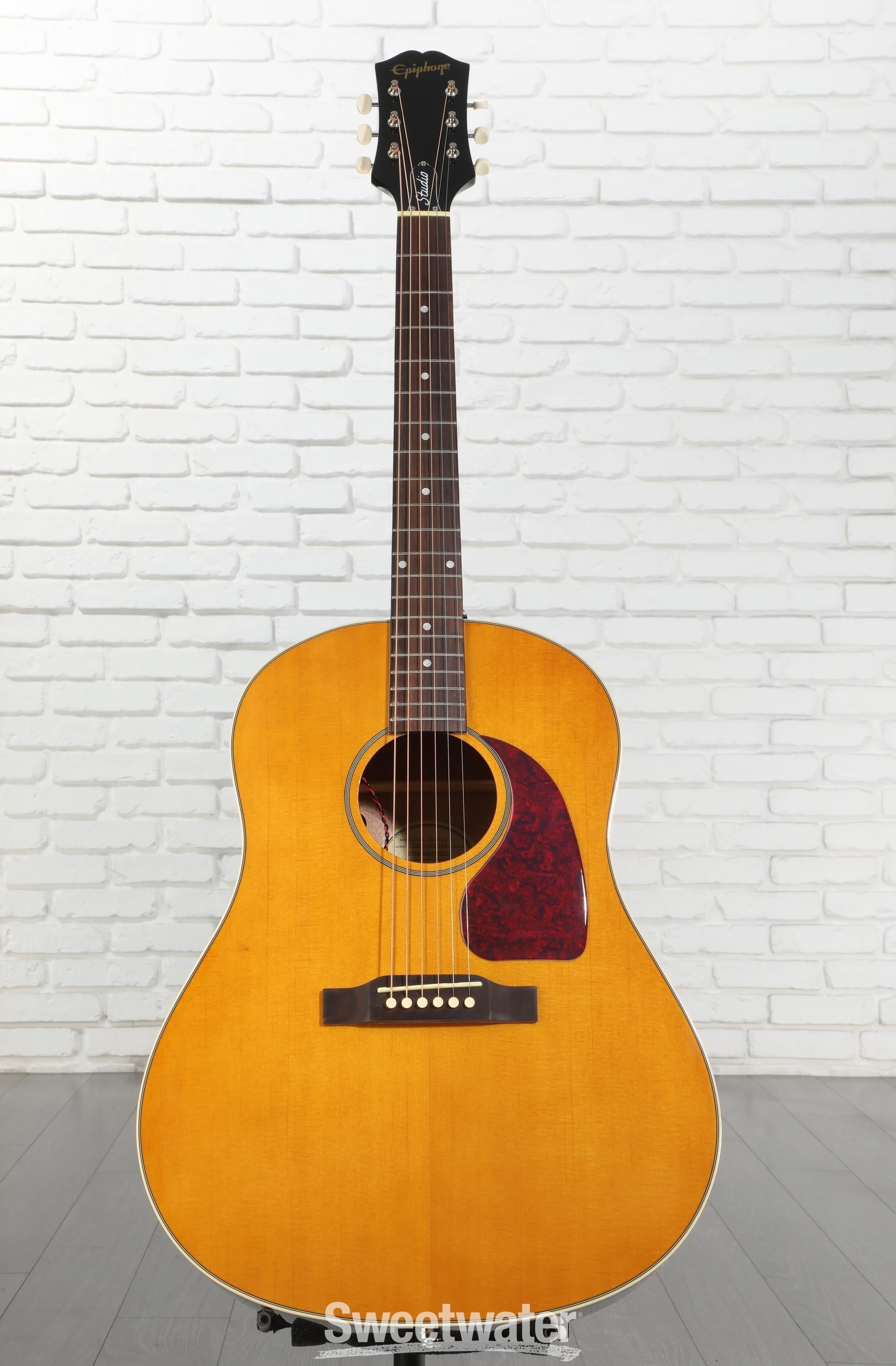 Epiphone J-45 Studio Acoustic-electric Guitar - Natural | Sweetwater