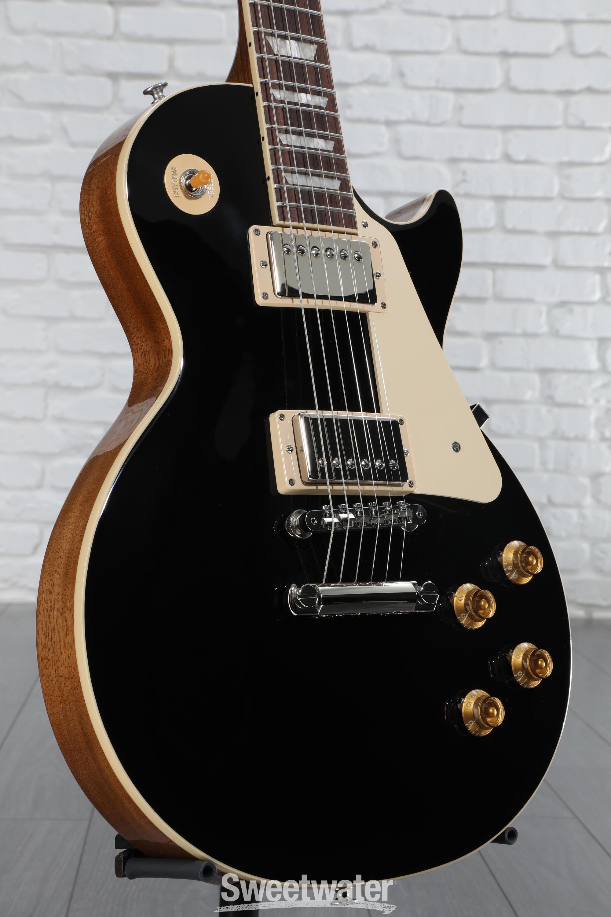 ギター Les Paul Standard 50s, Exclusive Ebony Gibson A Classic, Reborn