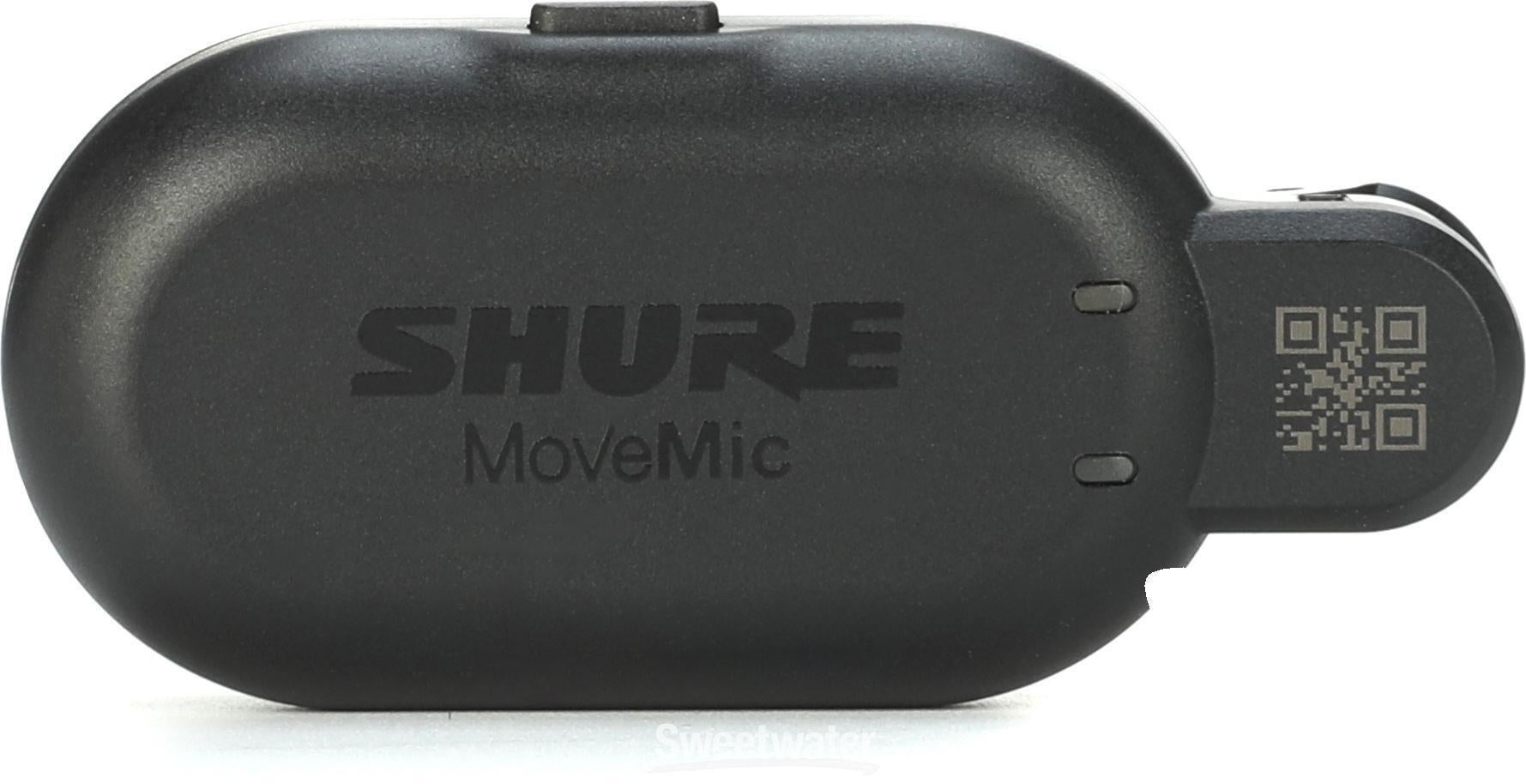 Shure MoveMic One Wireless Lavalier Microphone System