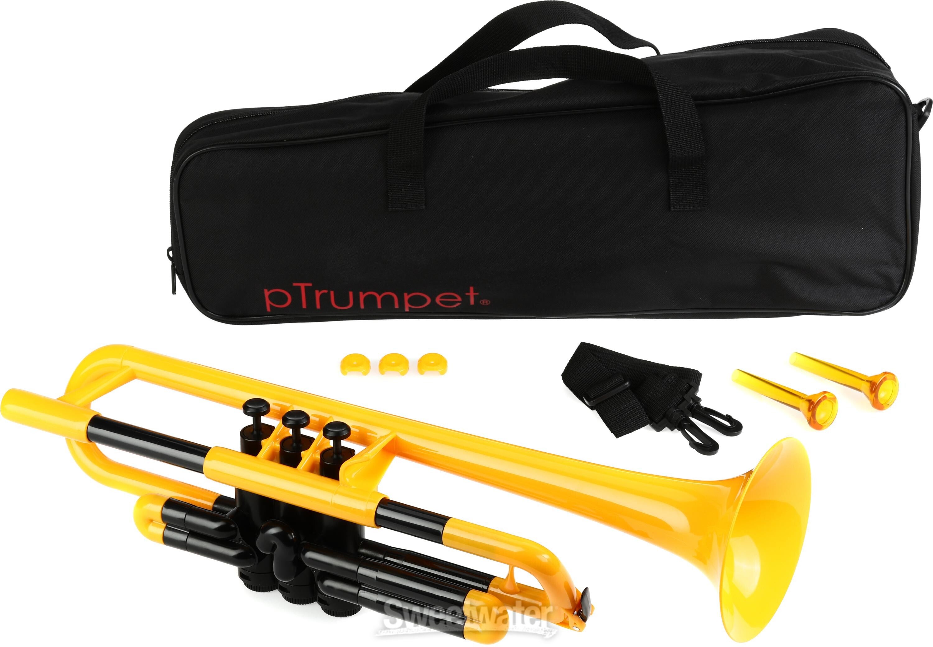 pBone Music pTrumpet 2.0 Trumpet - Yellow | Sweetwater