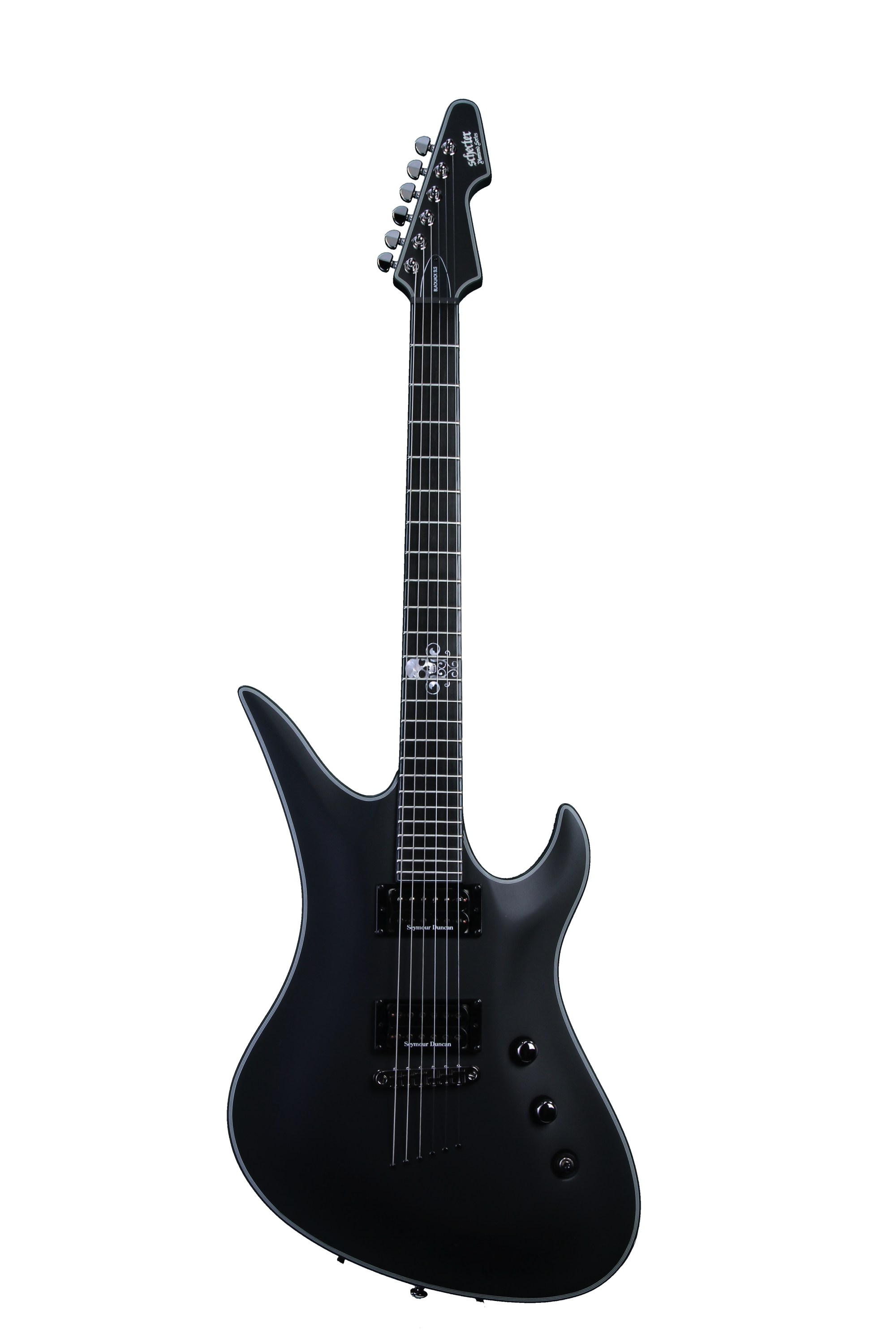 Schecter Blackjack SLS Avenger - Satin Black, Passive