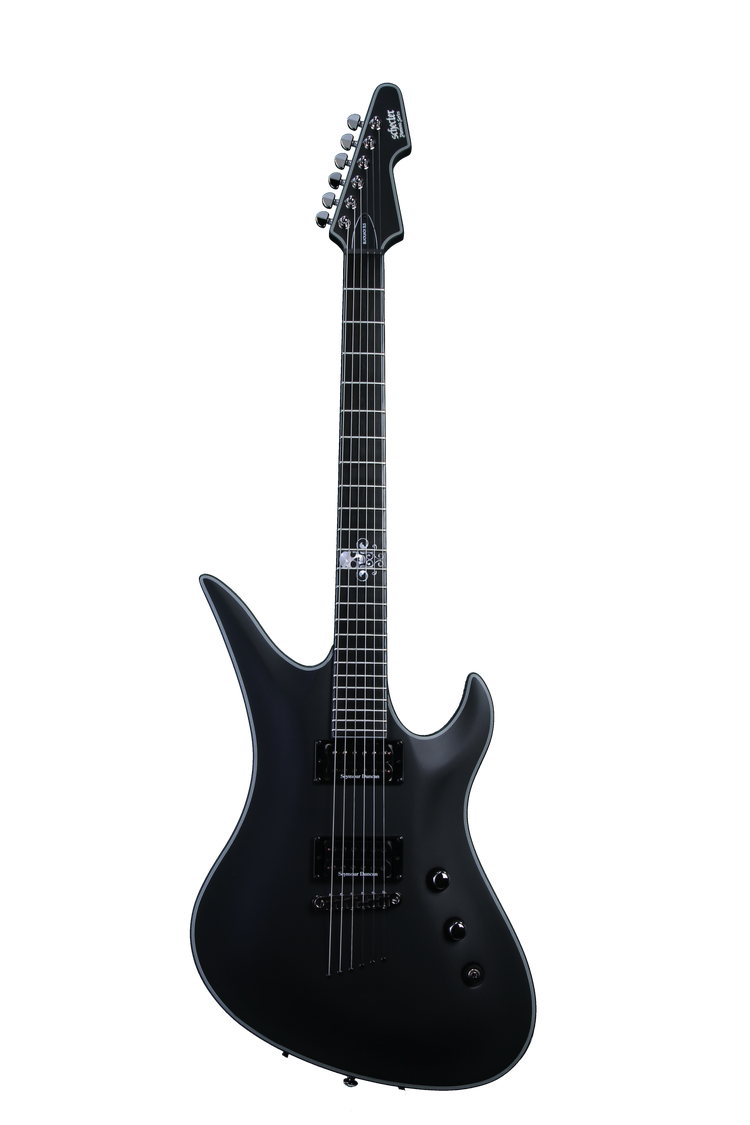 Schecter Blackjack SLS Avenger - Satin Black, Passive | Sweetwater