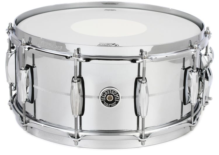 Gretsch Drums Brooklyn Steel 6.5 x 14-inch Snare Drum - Chrome