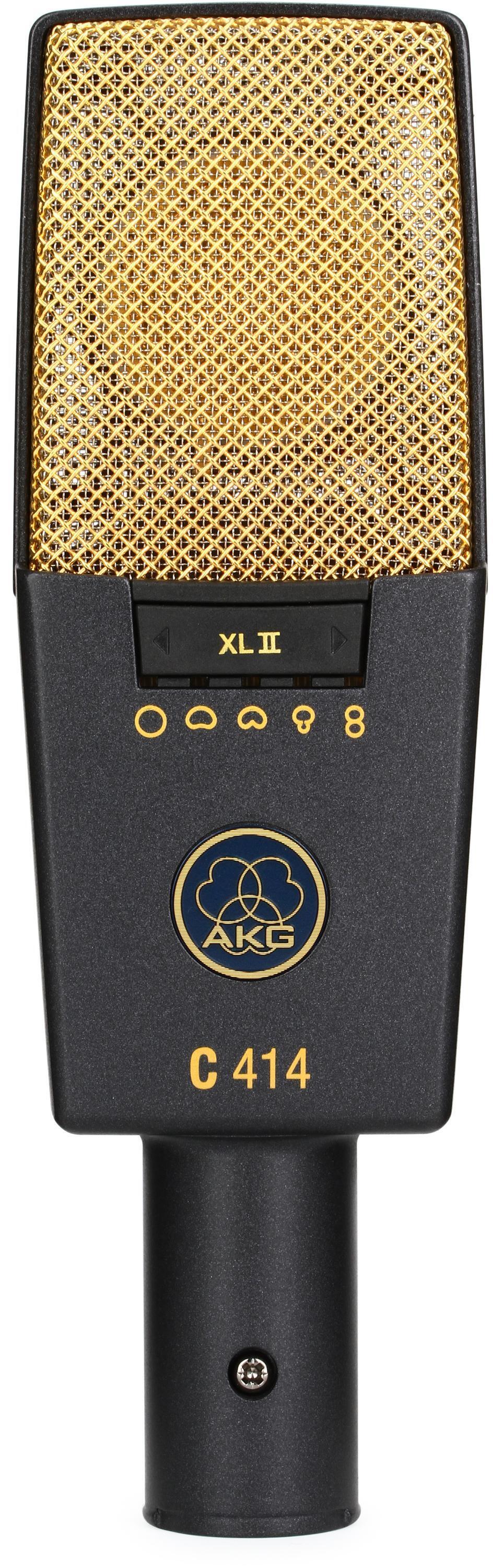 AKG C414 XLII Largediaphragm Condenser Microphone Sweetwater