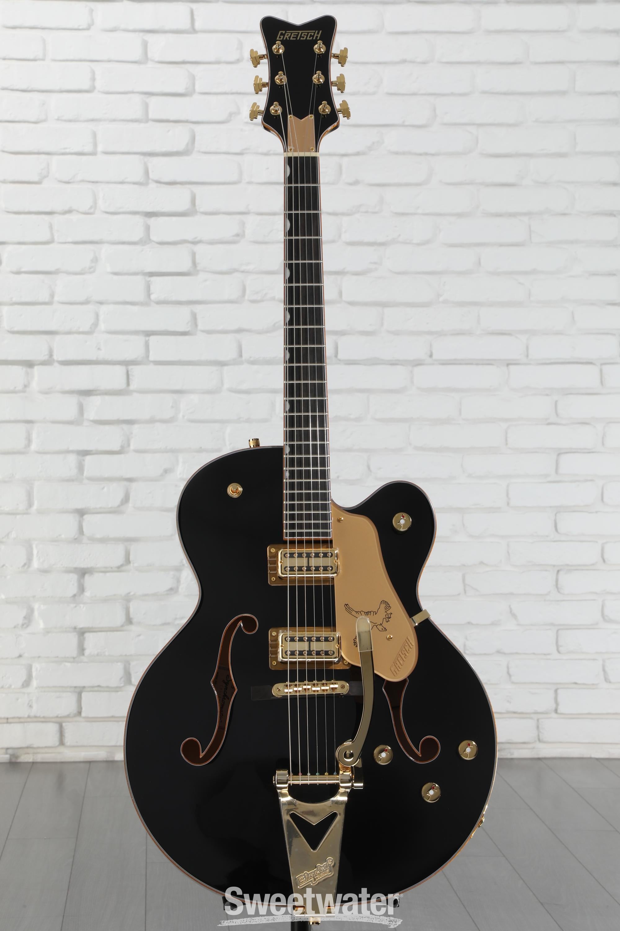 Gretsch Synchromatic Falcon Electric Guitar - Black | Sweetwater