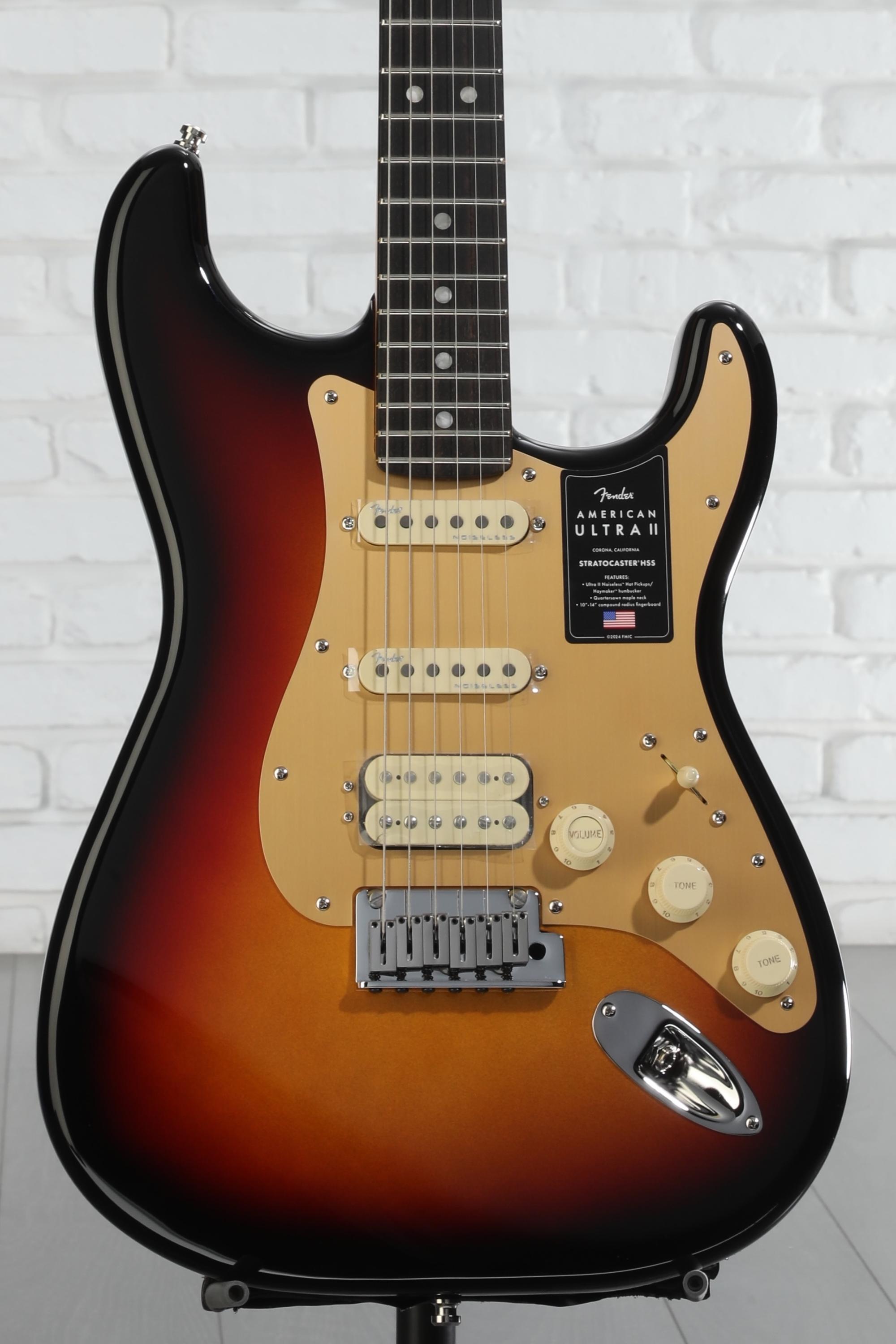 ギター Fender American Ultra Stratocaster HSS Fender American Ultra II Stratocaster HSS Maple Fingerboard