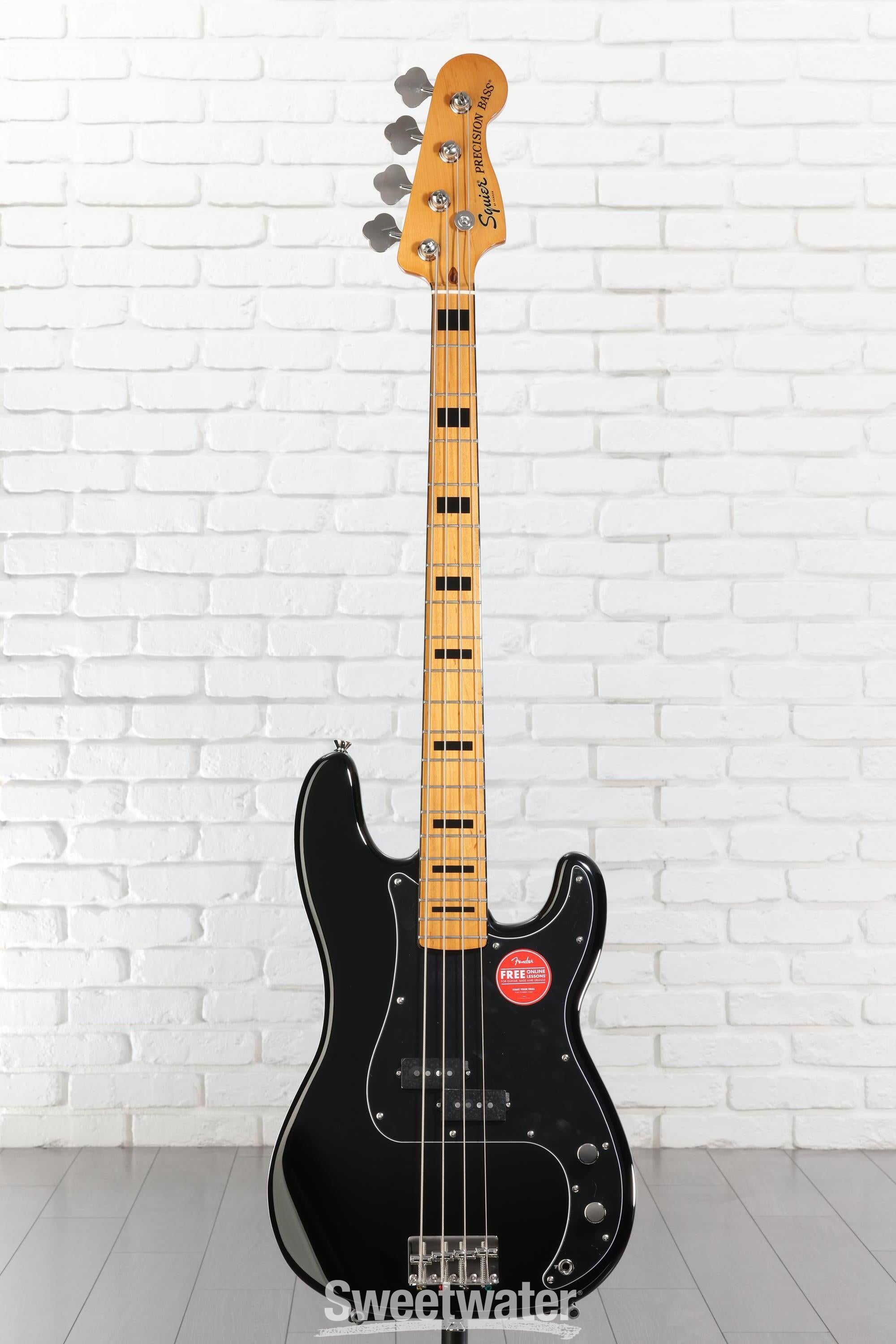 Squier Classic Vibe '70s Precision Bass - Black | Sweetwater