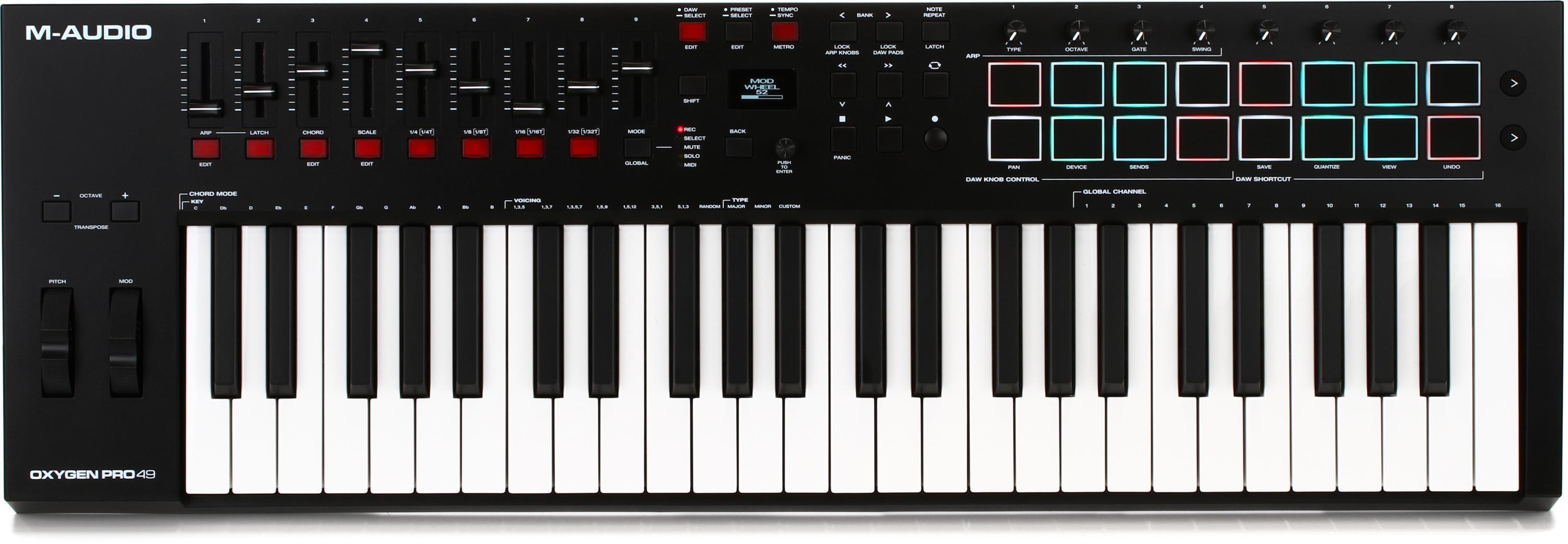 M-Audio Oxygen Pro 49 49-key Keyboard Controller