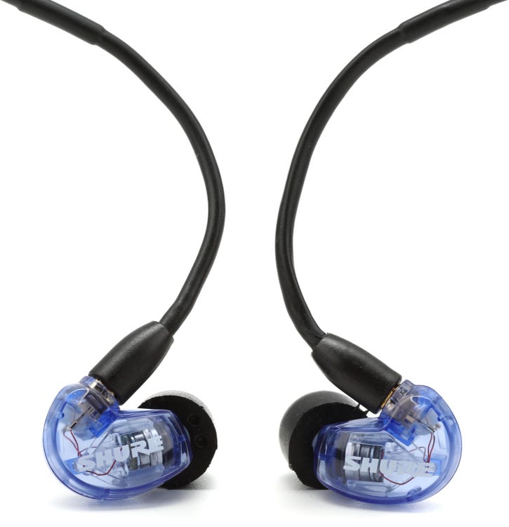 SHURE SE215 EARPHONES In-ear, single dynamic driver, detachable
