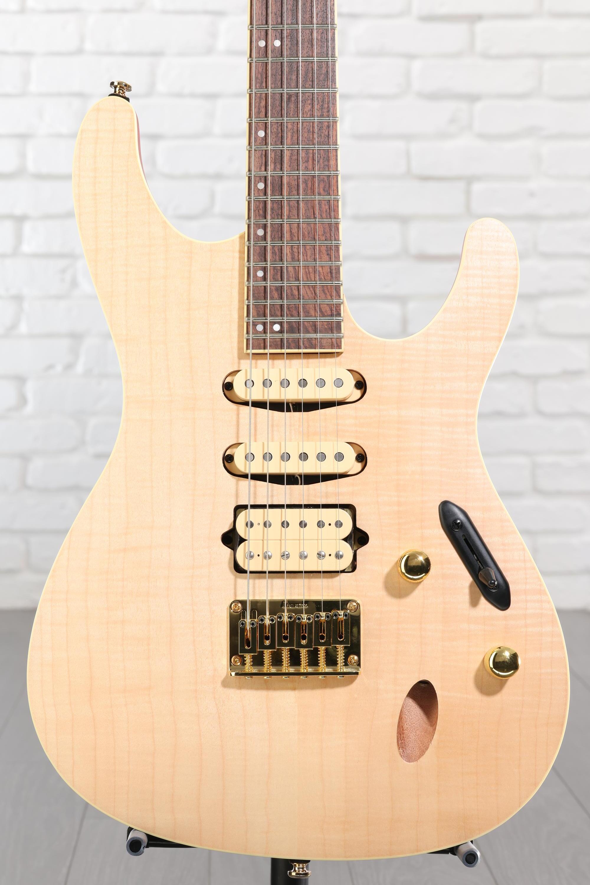 Ibanez Standard SEW761FM Electric Guitar - Natural Flat | Sweetwater