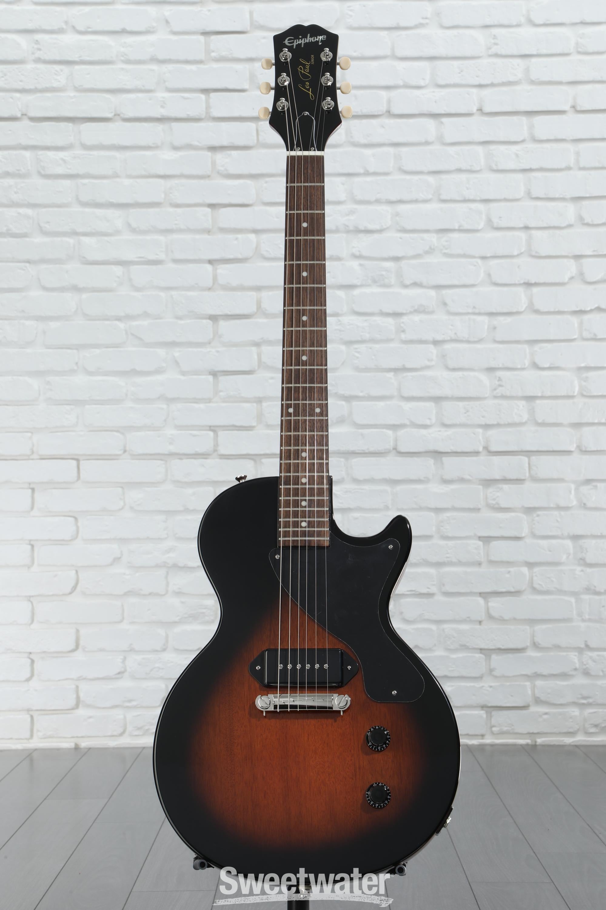 『Duncan PU搭載』Epiphone By Gibson LP Junio Epiphone Les Paul Junior Electric Guitar - Tobacco Burst