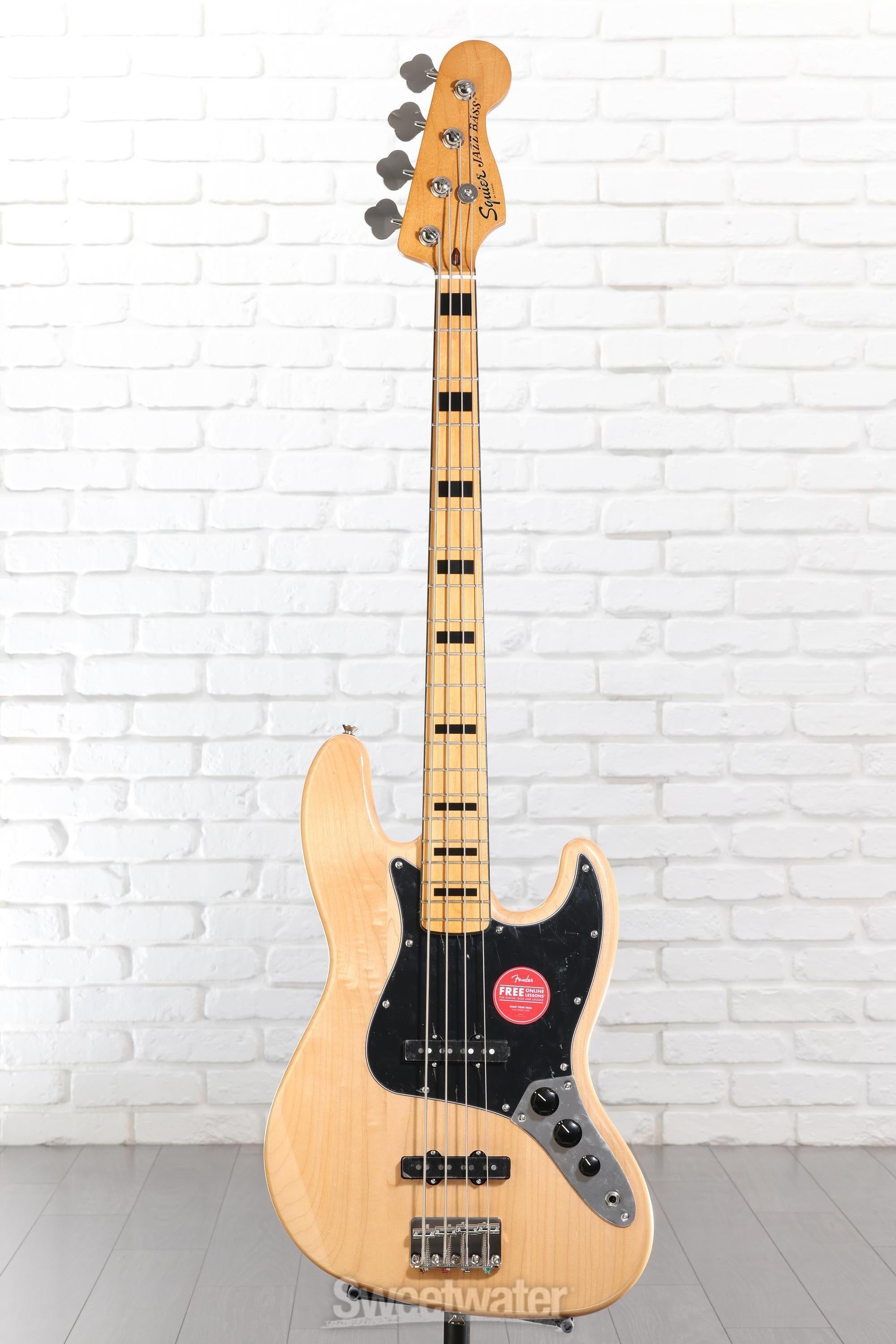 Squier Classic Vibe '70s Jazz Bass - Natural | Sweetwater