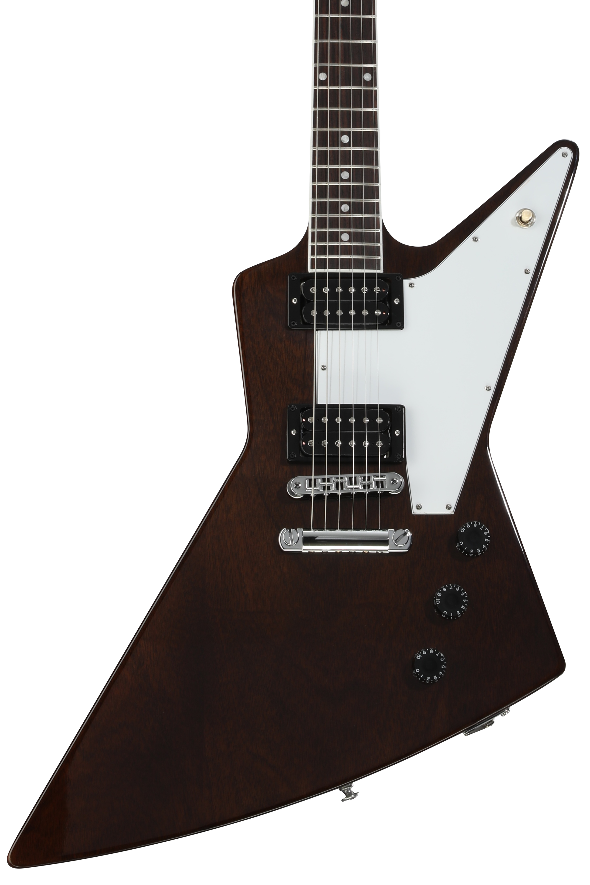Gibson '70s Explorer Electric Guitar - Dark Walnut | Sweetwater