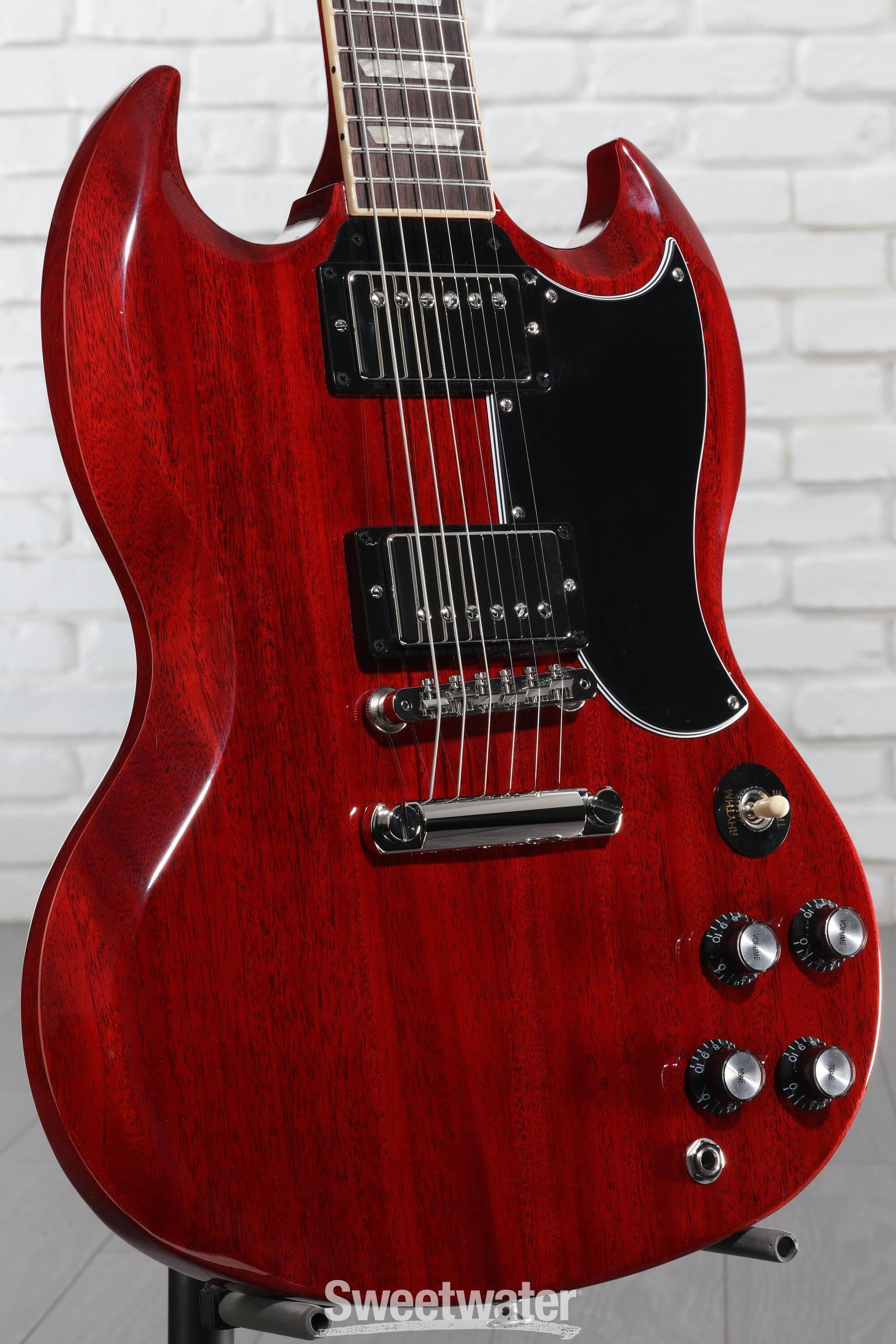 Gibson SG Standard '61 Electric Guitar - Vintage Cherry | Sweetwater