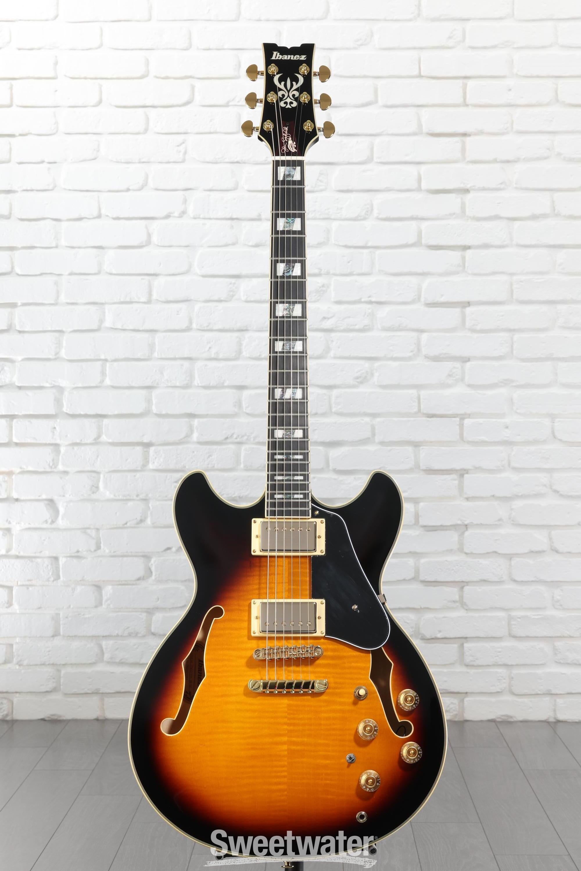 ギター Ibanez JSM10 VYS John Scofield Ibanez JSM10-VYS Vintage Yellow Sunburst John Scofield Model with