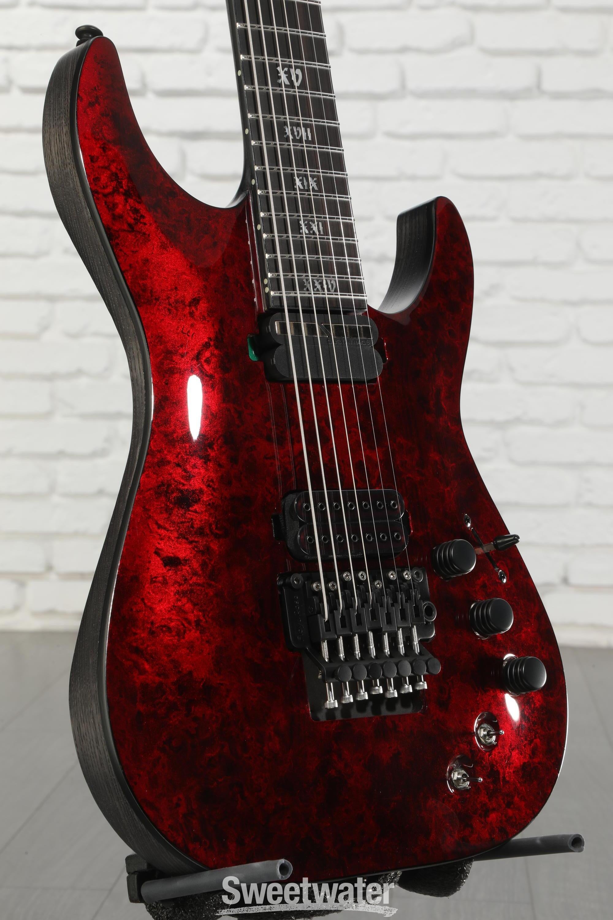 Schecter C-7 FR-S Apocalypse Electric Guitar - Red Reign | Sweetwater