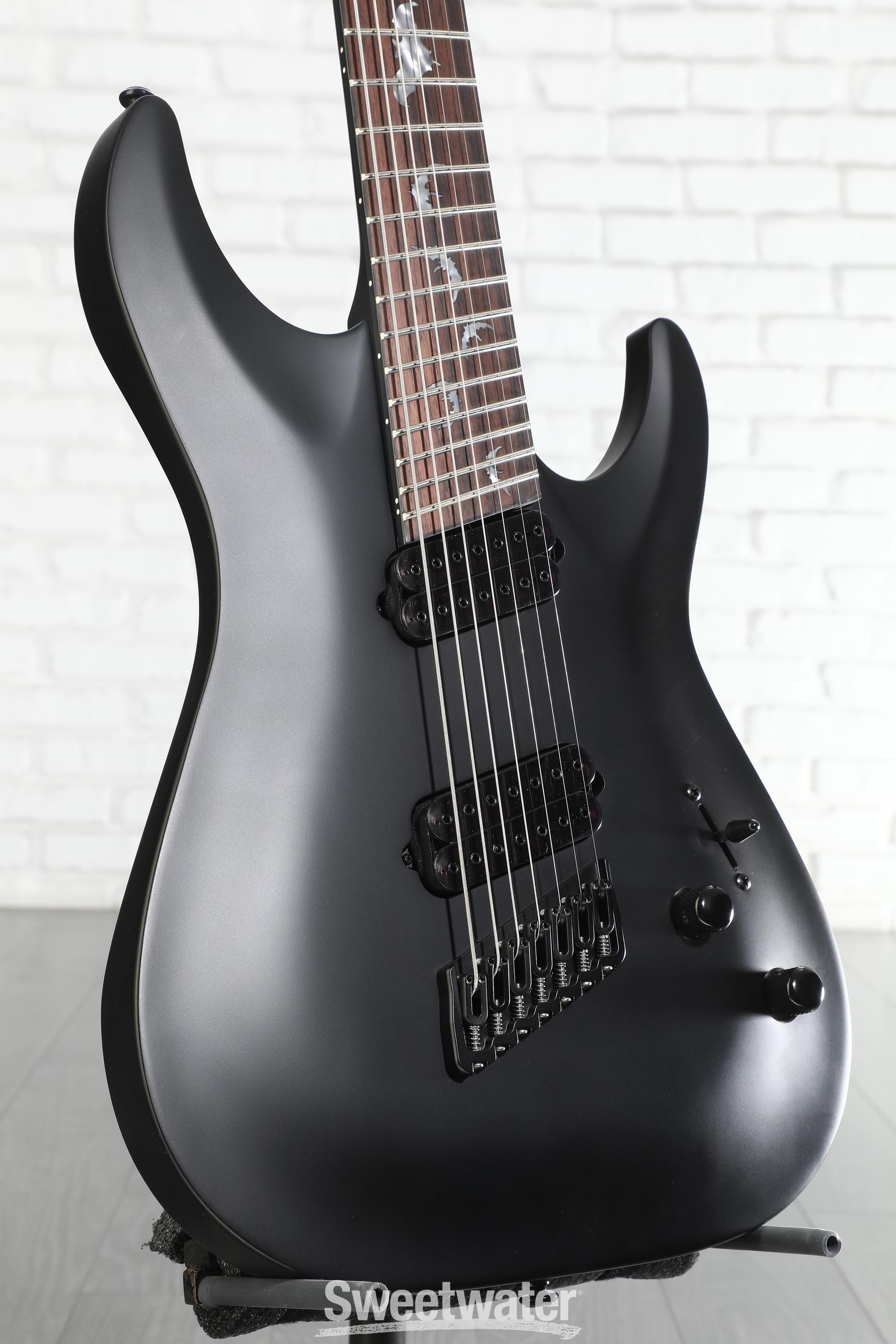 Schecter Damien-7 Multiscale 7-string Electric Guitar - Satin
