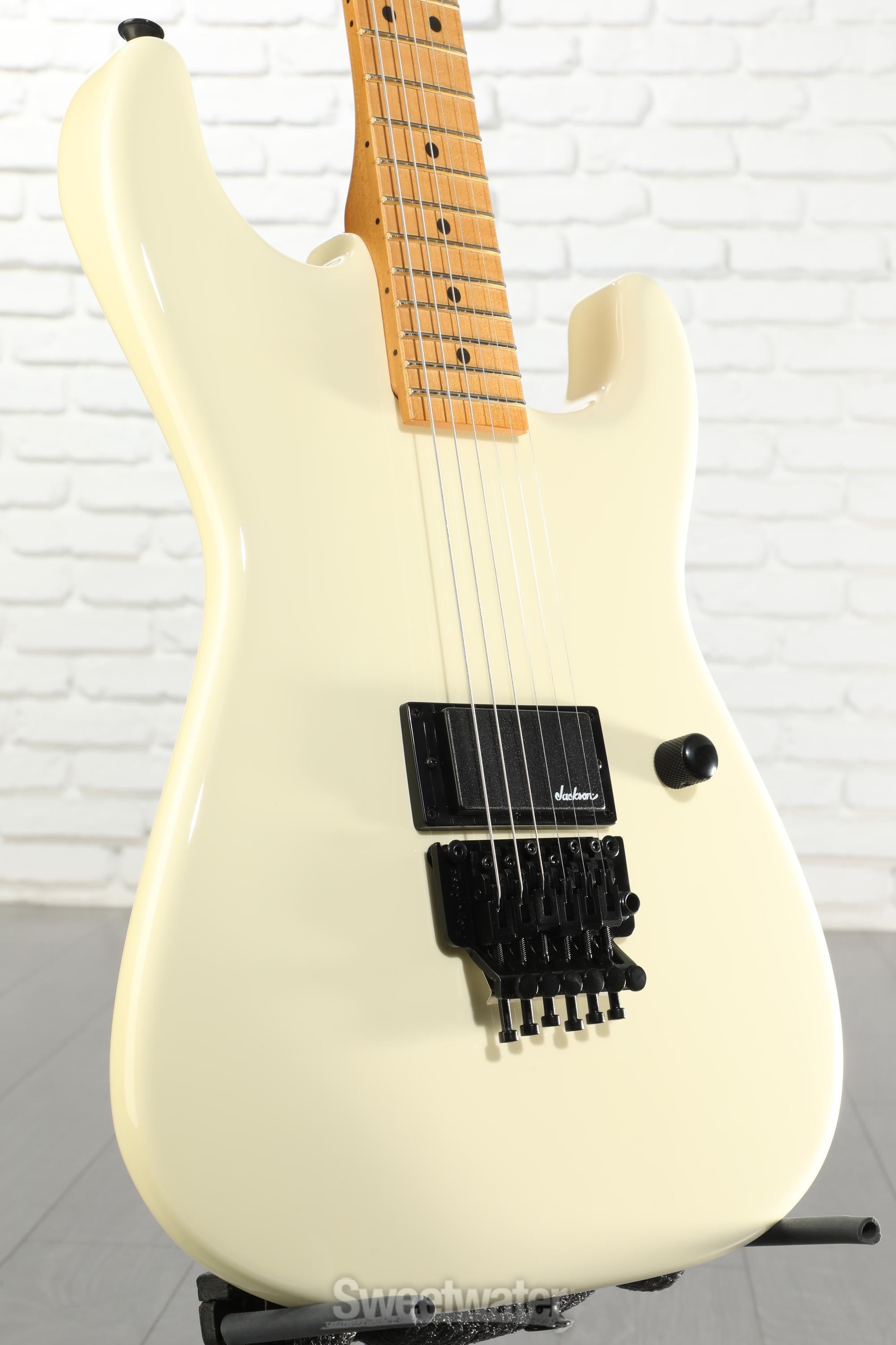Photo of Jackson Pro Origins 1985 San Dimas SD1A Electric Guitar - Vanilla Shake, Maple Fingerboard
