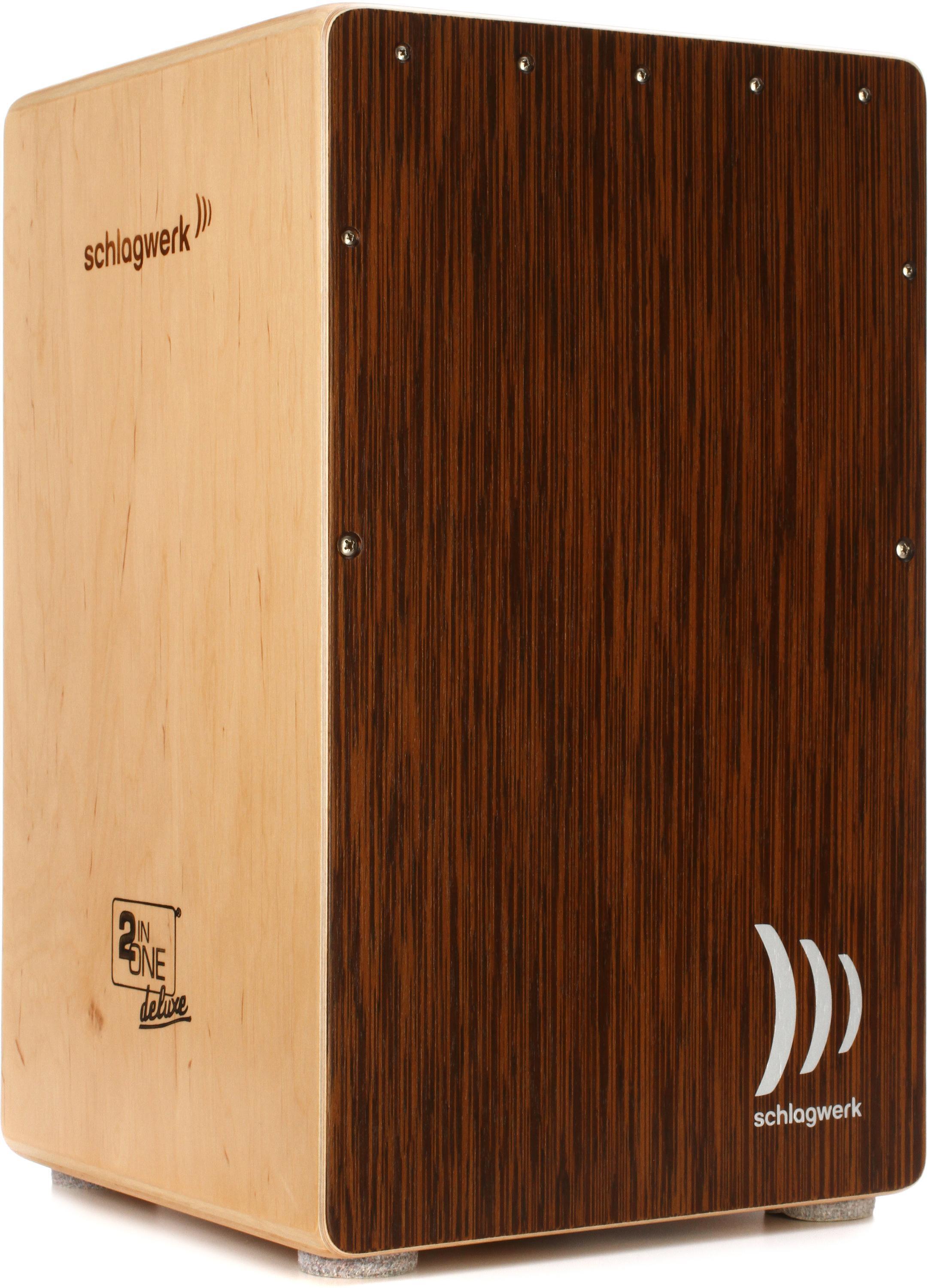 Schlagwerk 2inOne Deluxe Cajon - Wenge | Sweetwater