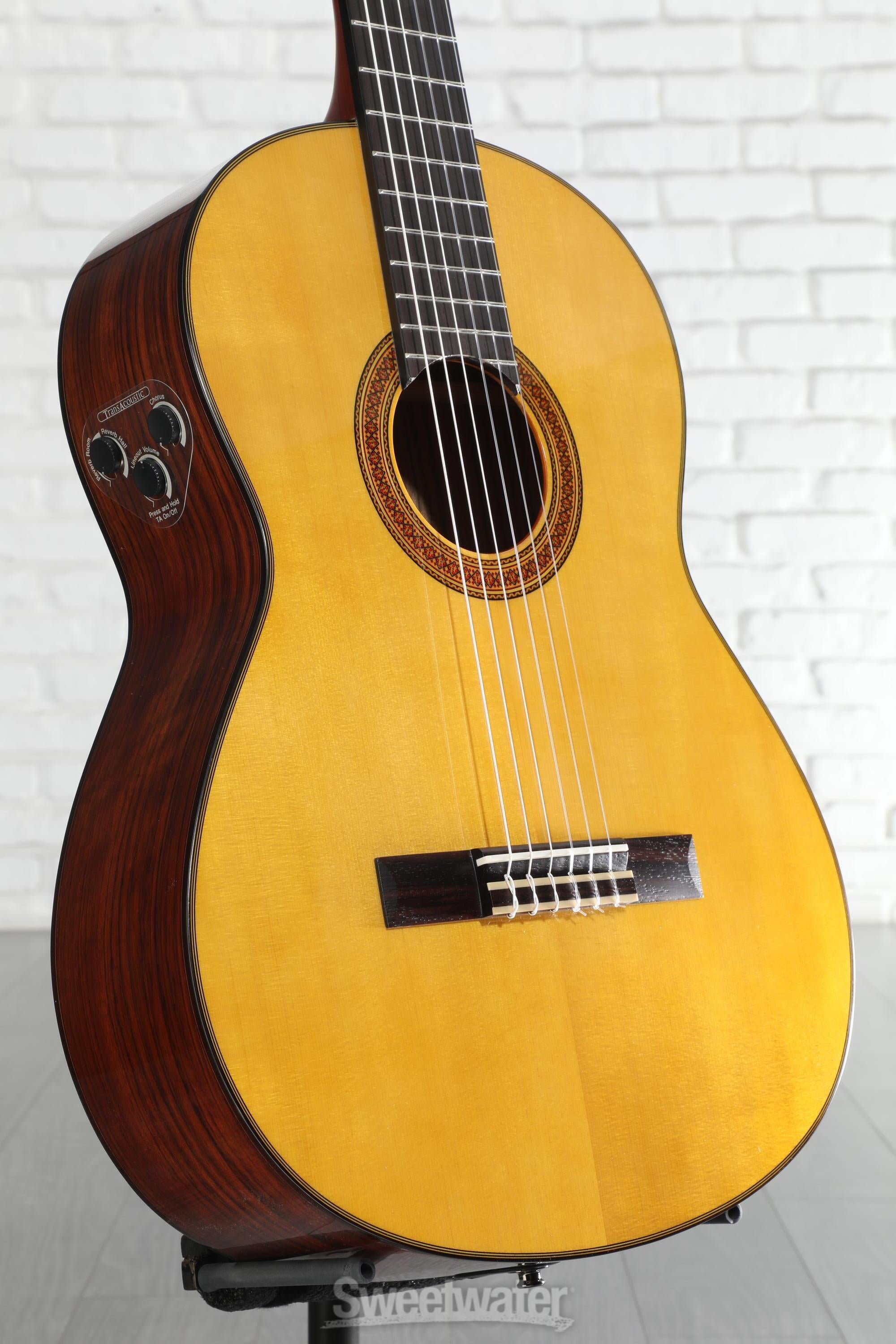 ギター CG-TA YAMAHA Yamaha CG-TA TransAcoustic Nylon String Guitar - Natural Gloss