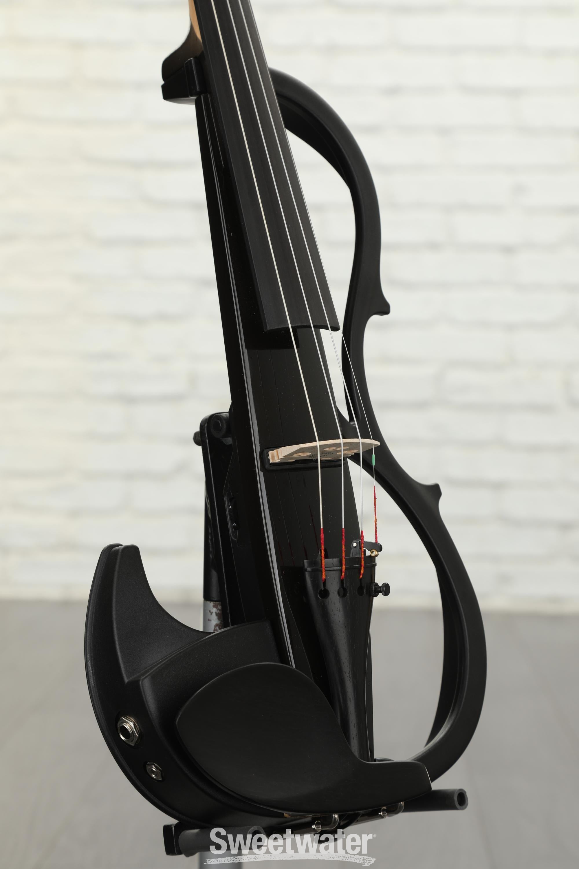 Yamaha Silent Series SV-200 Electric Violin - Black | Sweetwater