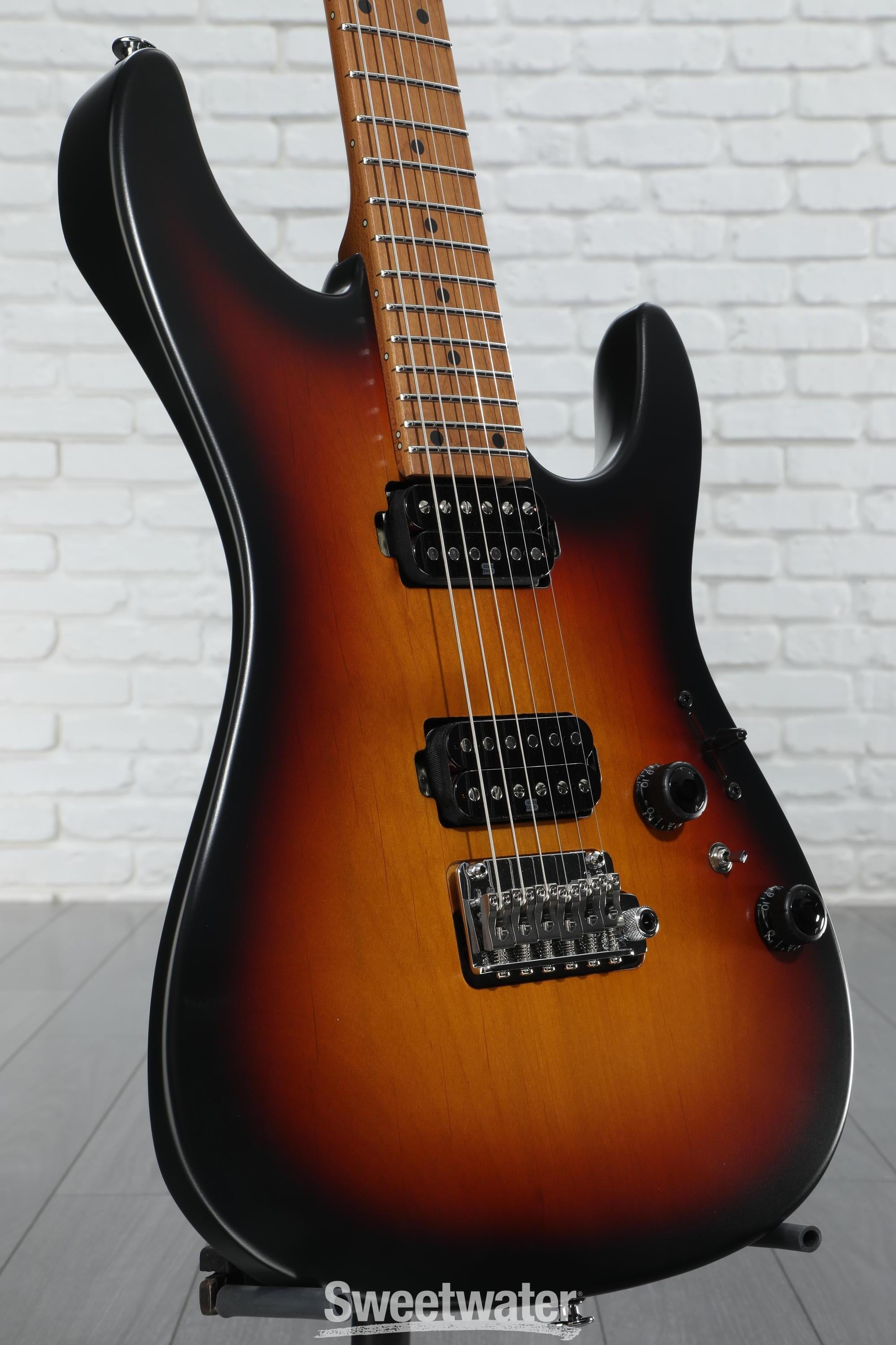 Ibanez Prestige AZ2402 Electric Guitar - Tri Burst Fade Flat