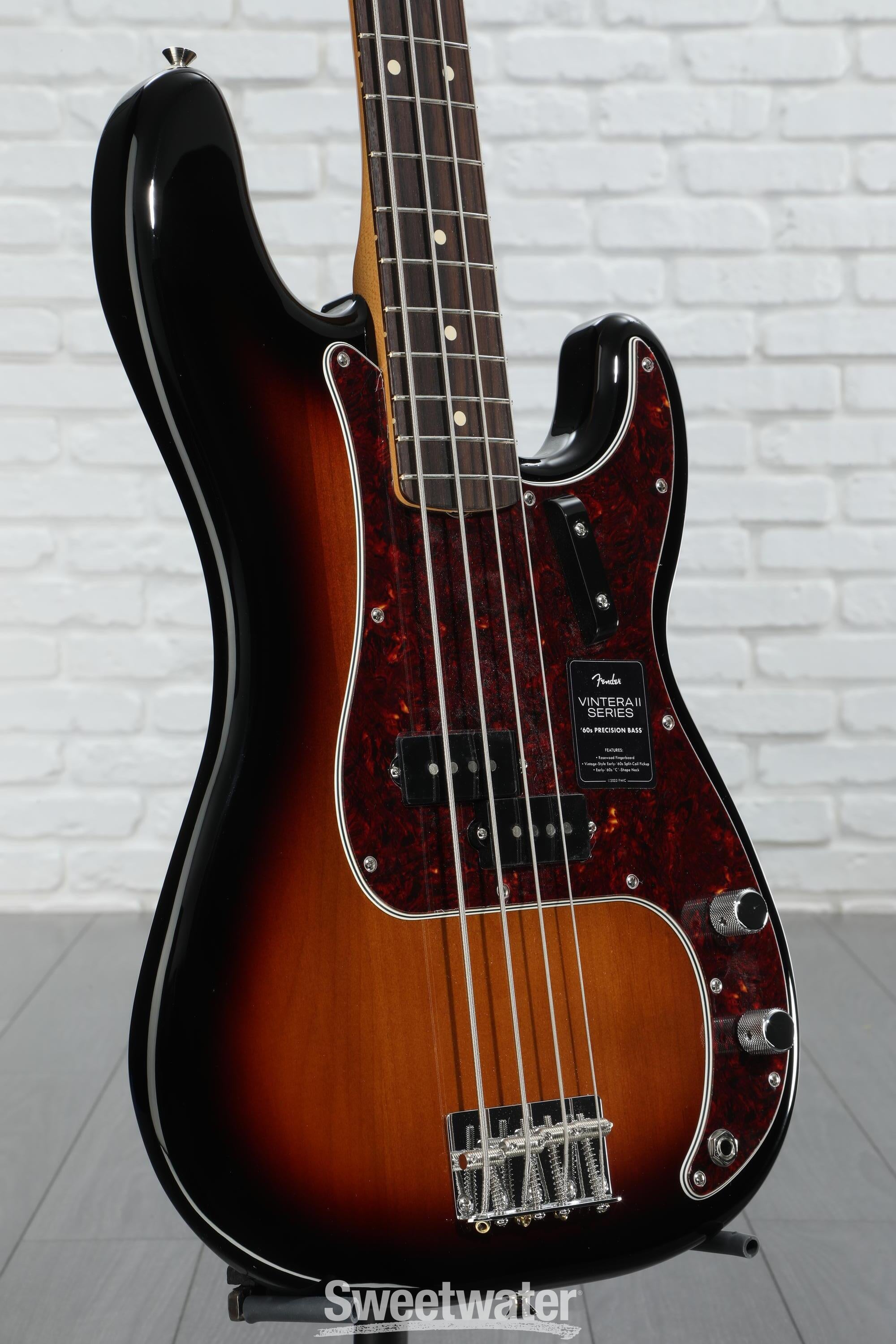 素晴らしい II Vintera Fender '60s Sunburst 3-color - Bass Precision ベース