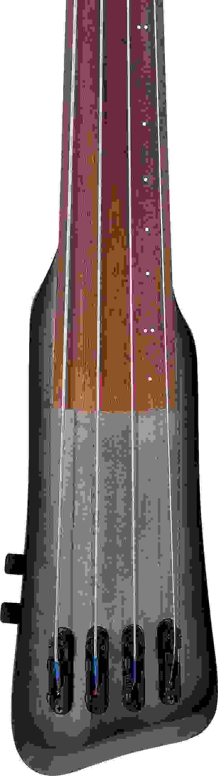 Ibanez Bass Workshop UB804 4-string Electric Upright Bass - Black Ice Burst Low Gloss