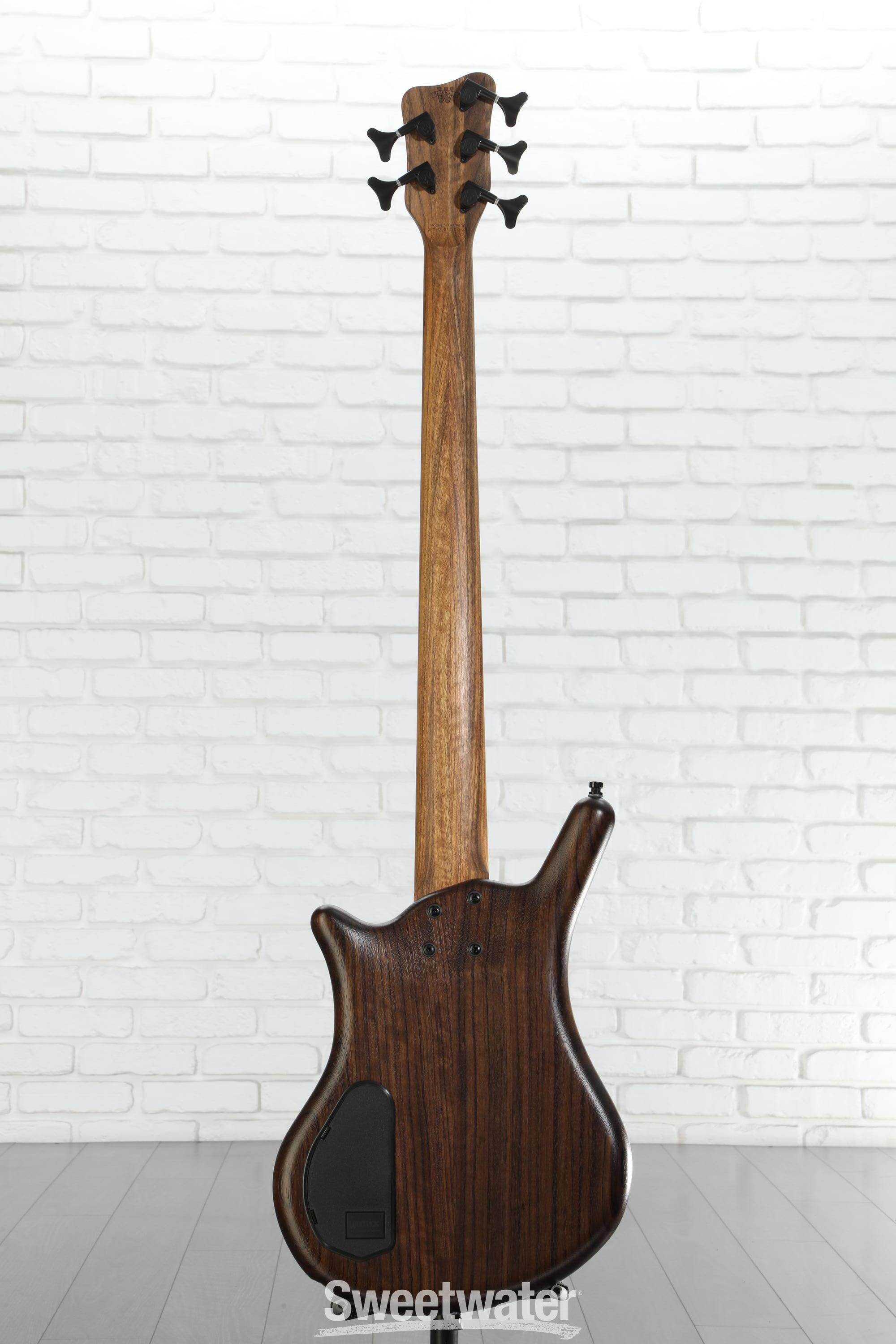 Warwick Pro Series Thumb BO 5-string Bass - Nirvana Black Transparent Satin with Black Hardware