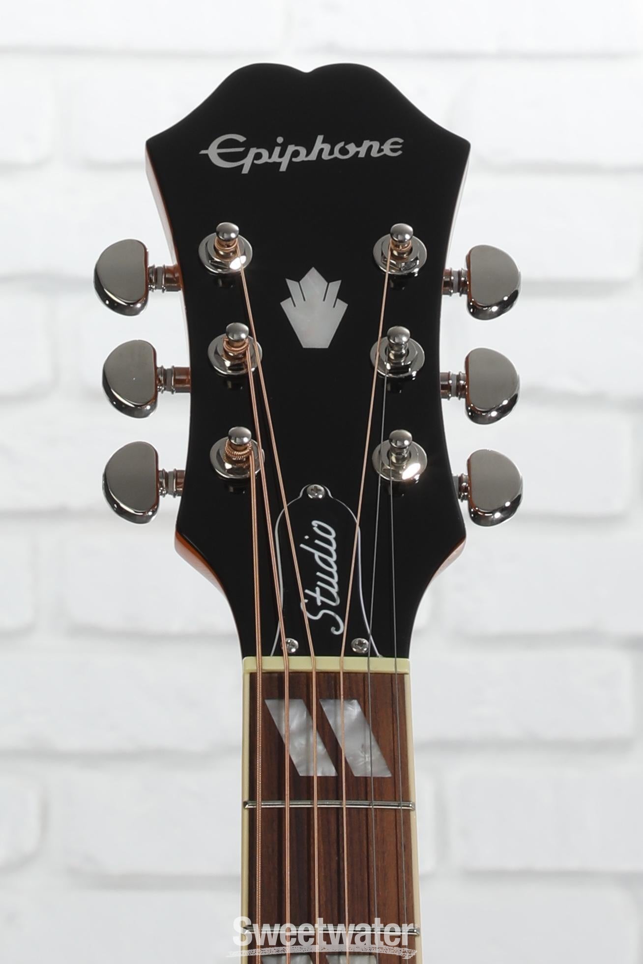 Epiphone Dove Studio Acoustic-electric Guitar - Violin Burst