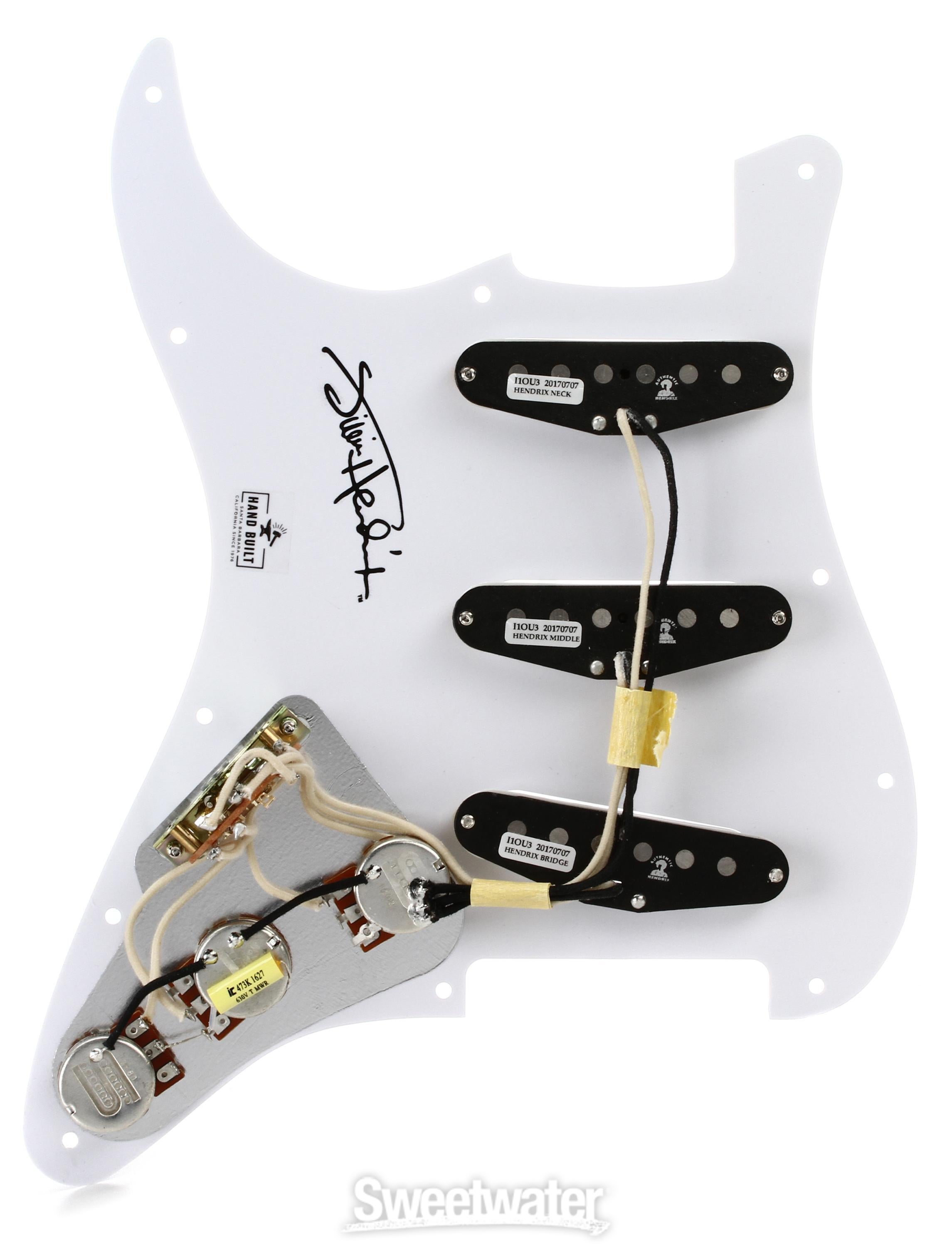 Seymour Duncan Jimi Hendrix Signature Loaded Pickguard - 