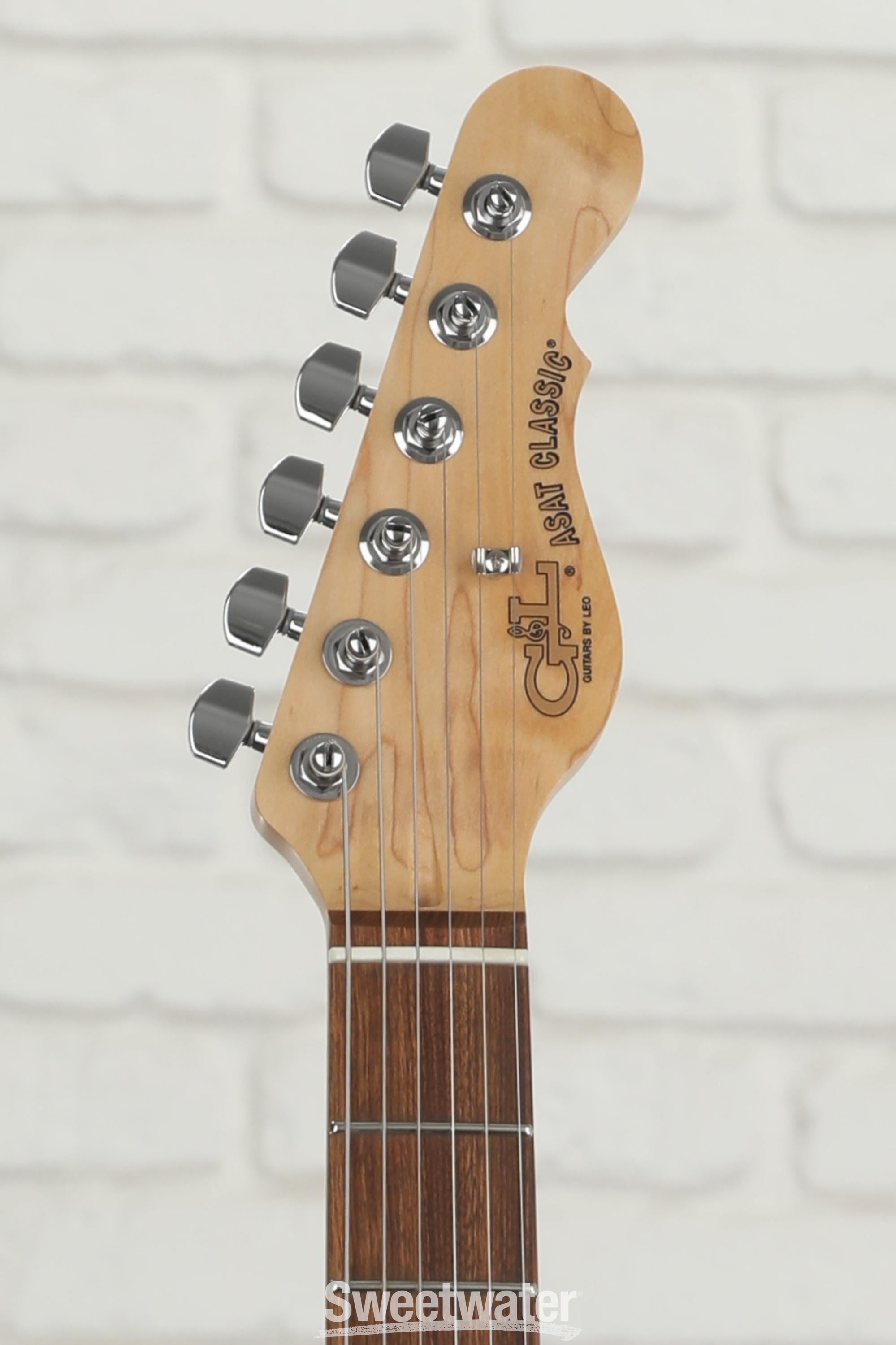 G&L Fullerton Deluxe ASAT Classic Electric Guitar - Macha Green