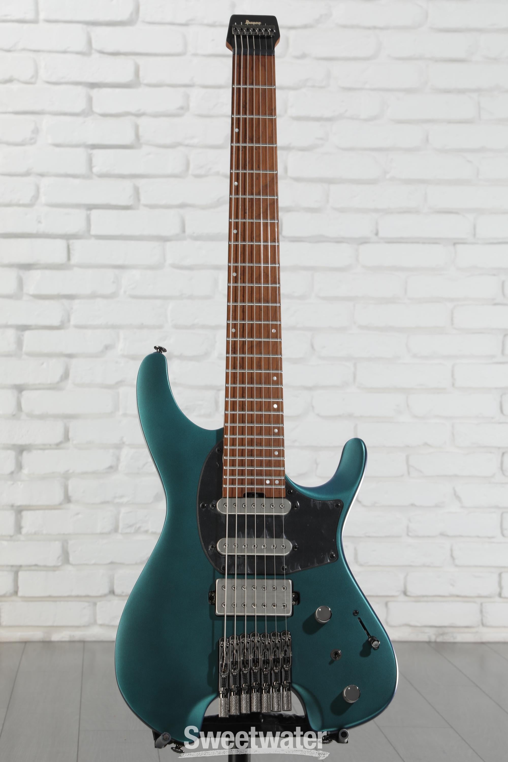 Ibanez Q547 7-string Electric Guitar - Blue Chameleon