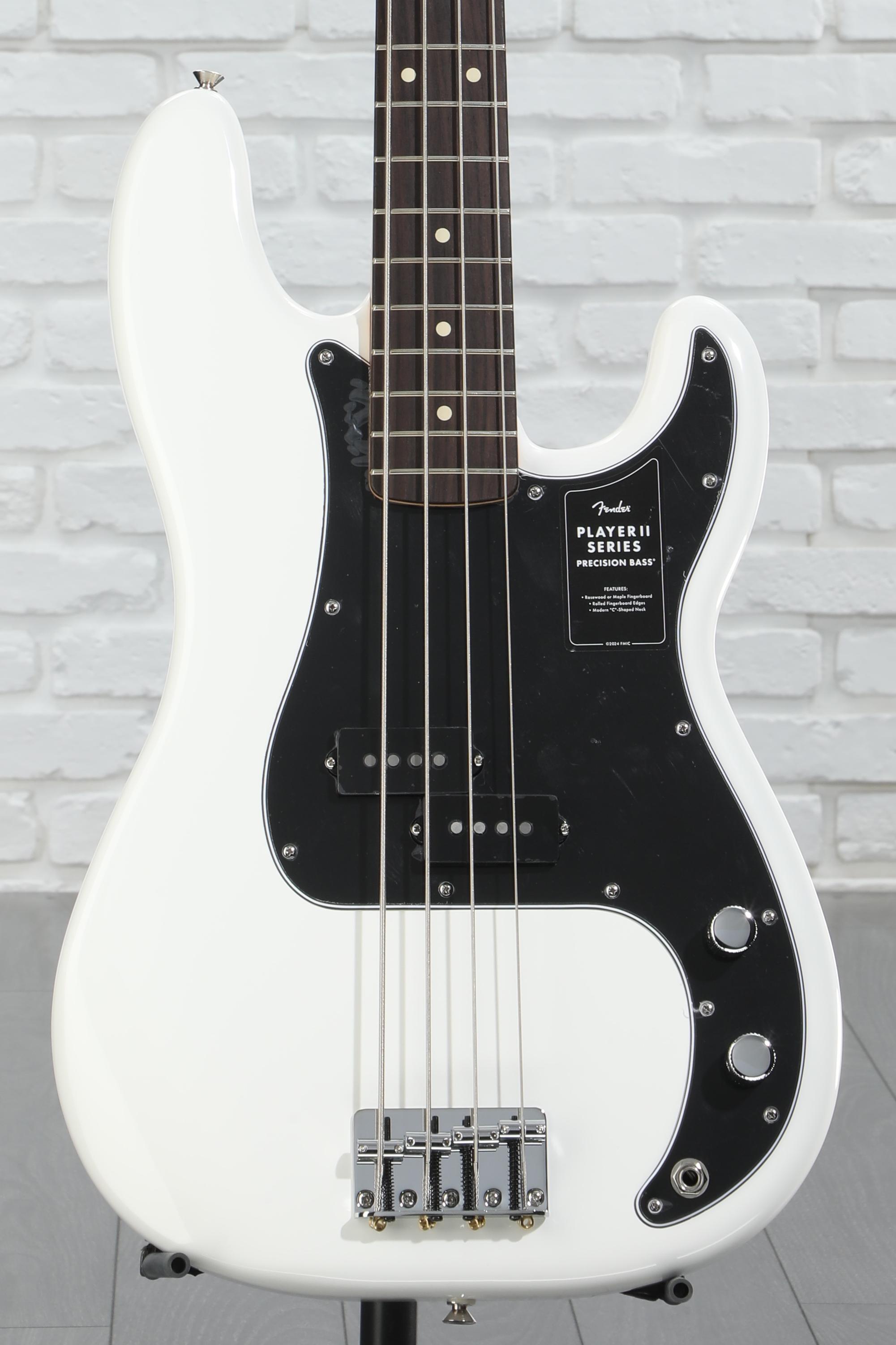 Fender Player II Precision Bass - Polar White | Sweetwater
