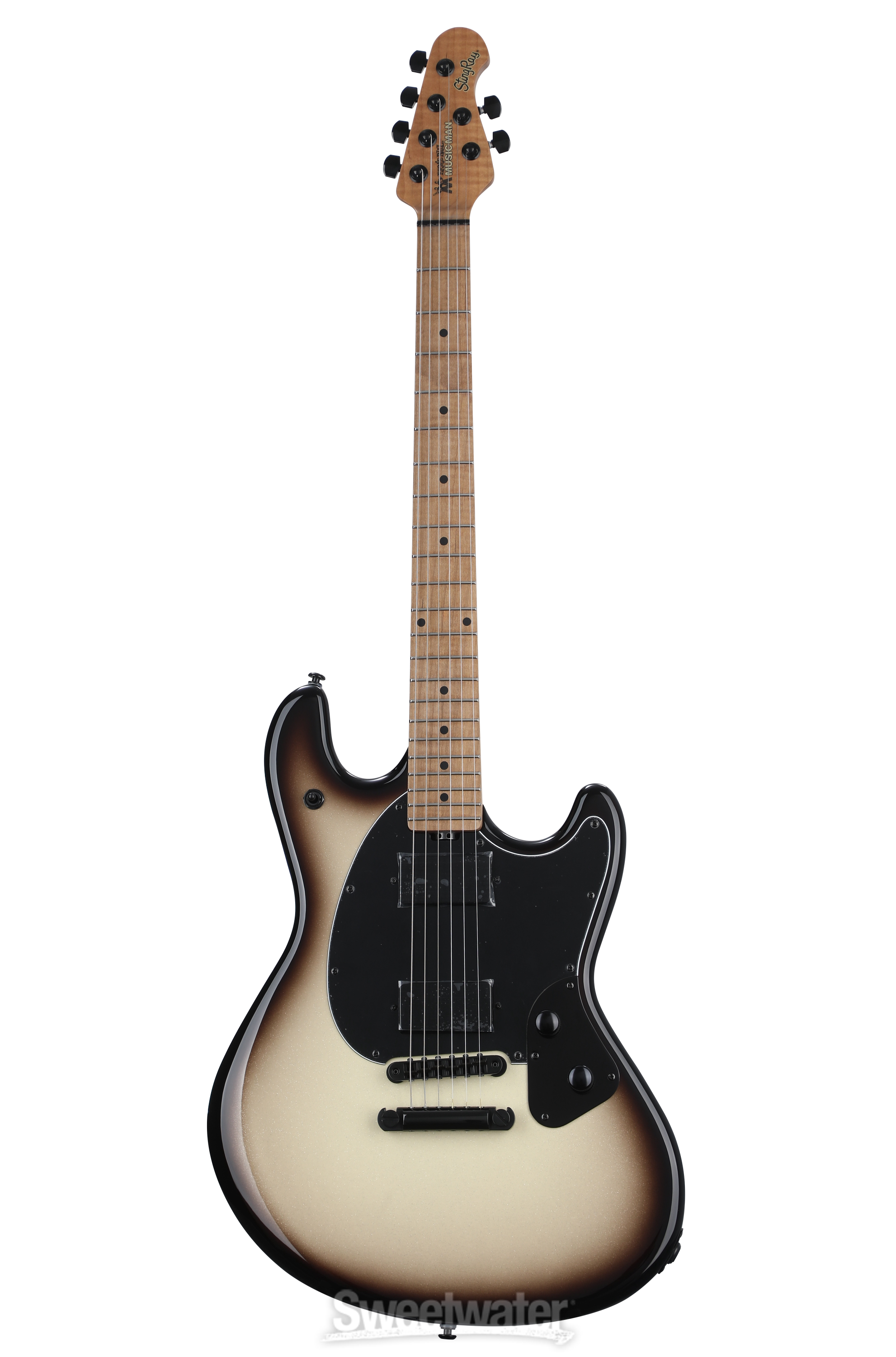 Ernie Ball Music Man StingRay HT Electric Guitar Brulee