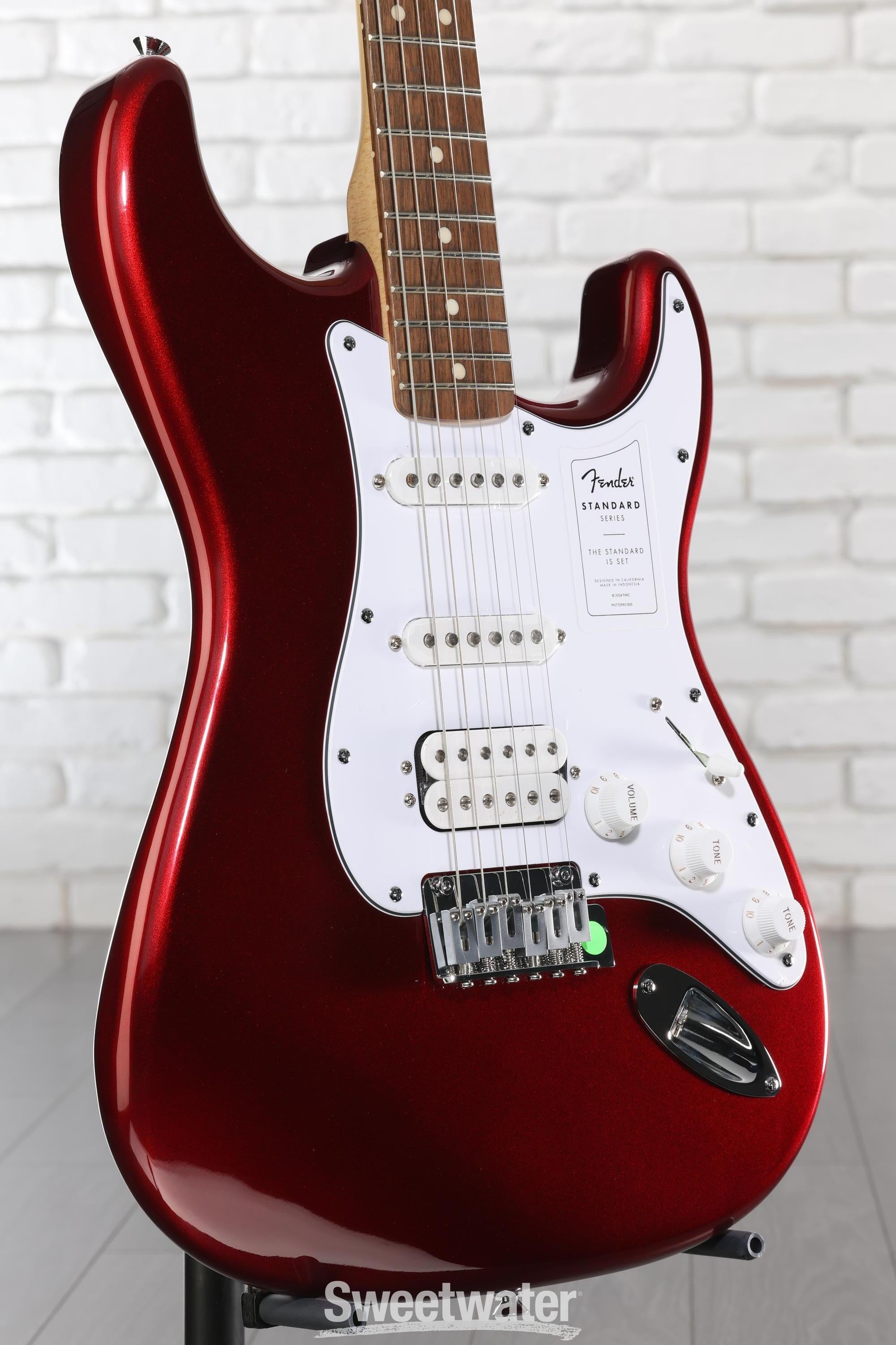 Fender Standard Stratocaster HSS Electric Guitar - Candy Cola