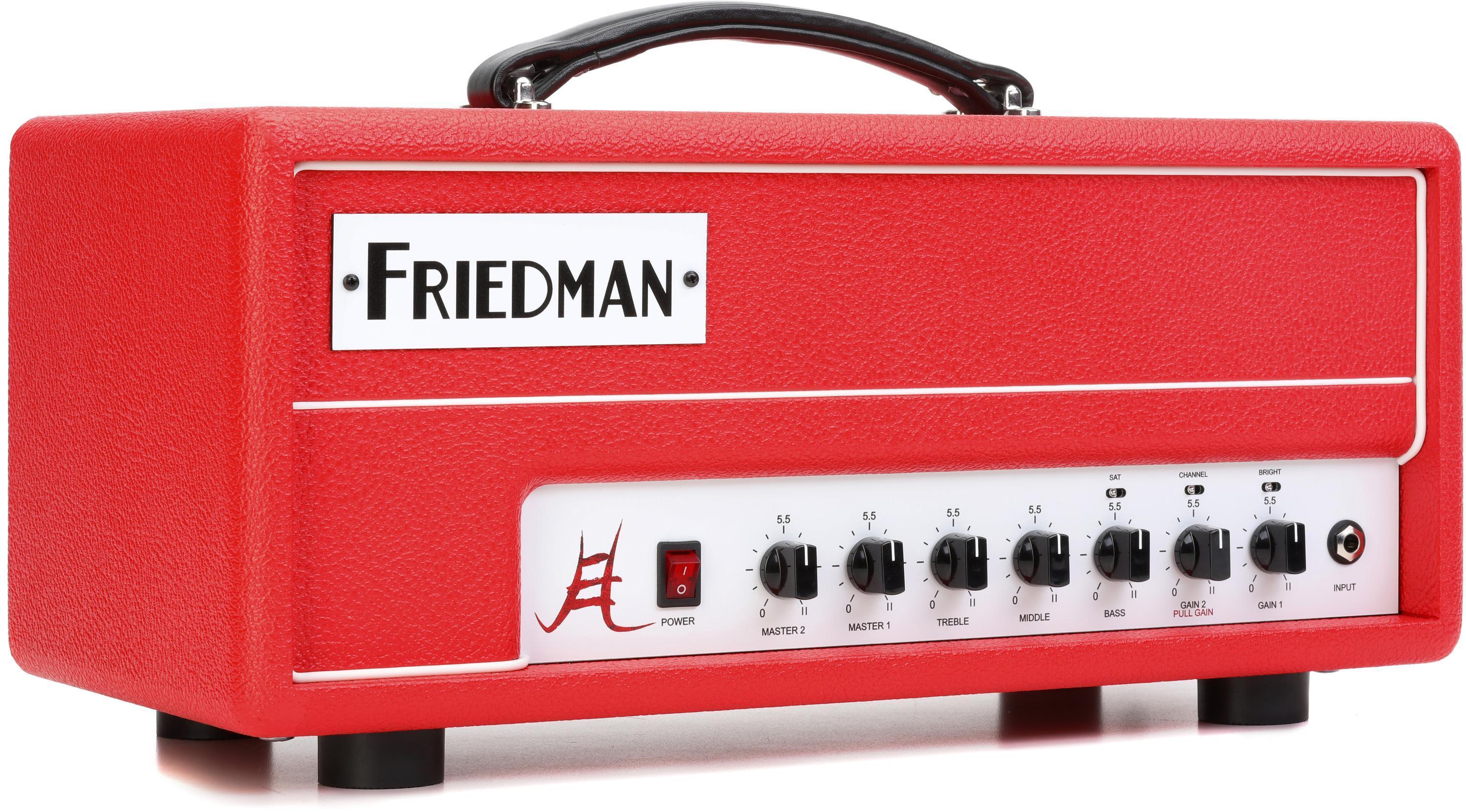 Friedman Mini Dirty Shirley 20-watt Tube Head | Sweetwater Friedman Mini Dirty Shirley 20-watt Tube Head | Sweetwater