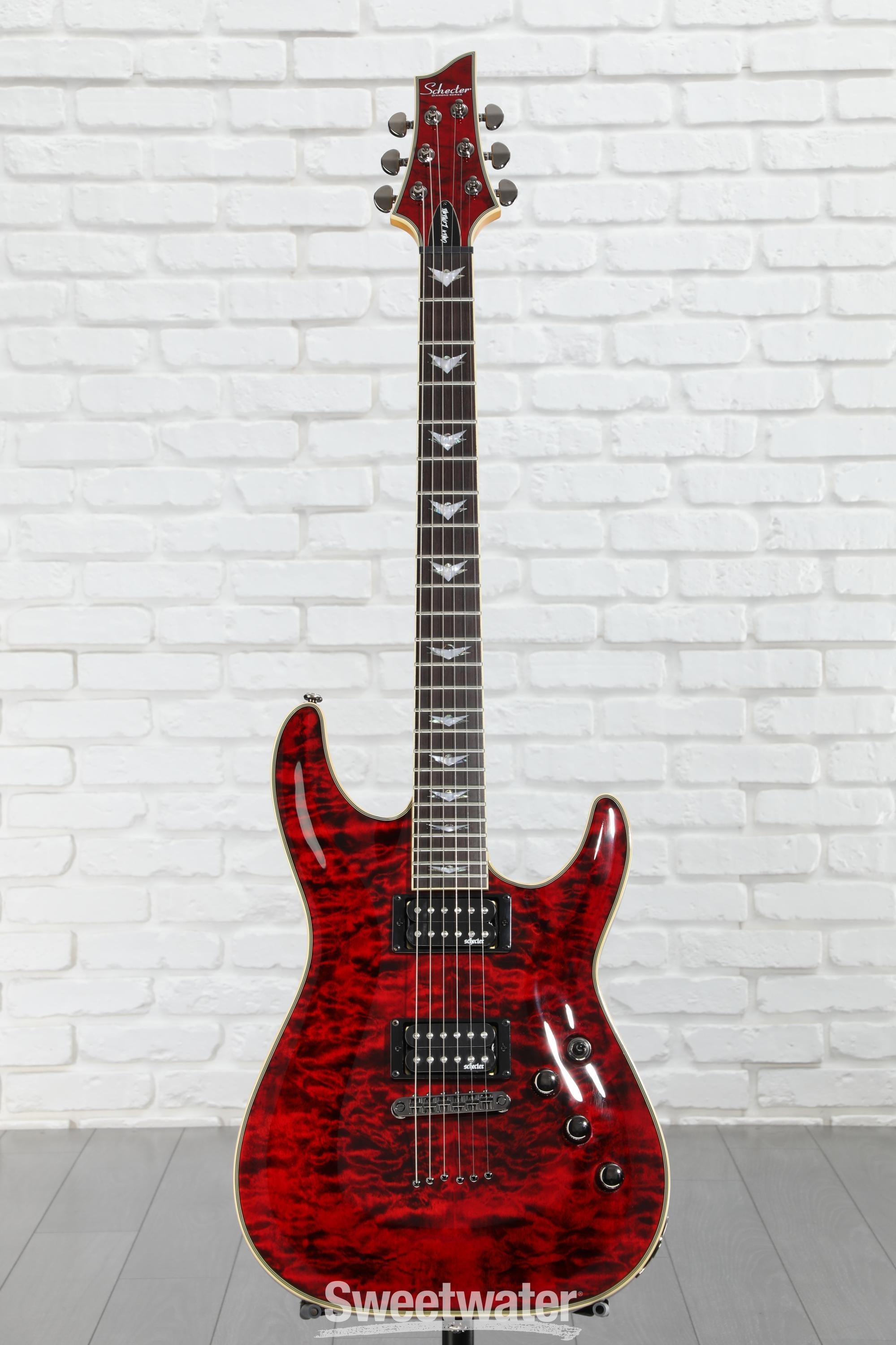 Schecter Omen Extreme-6 Electric Guitar - Black Cherry | Sweetwater