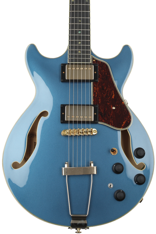 Ibanez Artcore Expressionist AMH90 Hollowbody Electric Guitar - Prussian  Blue Metallic